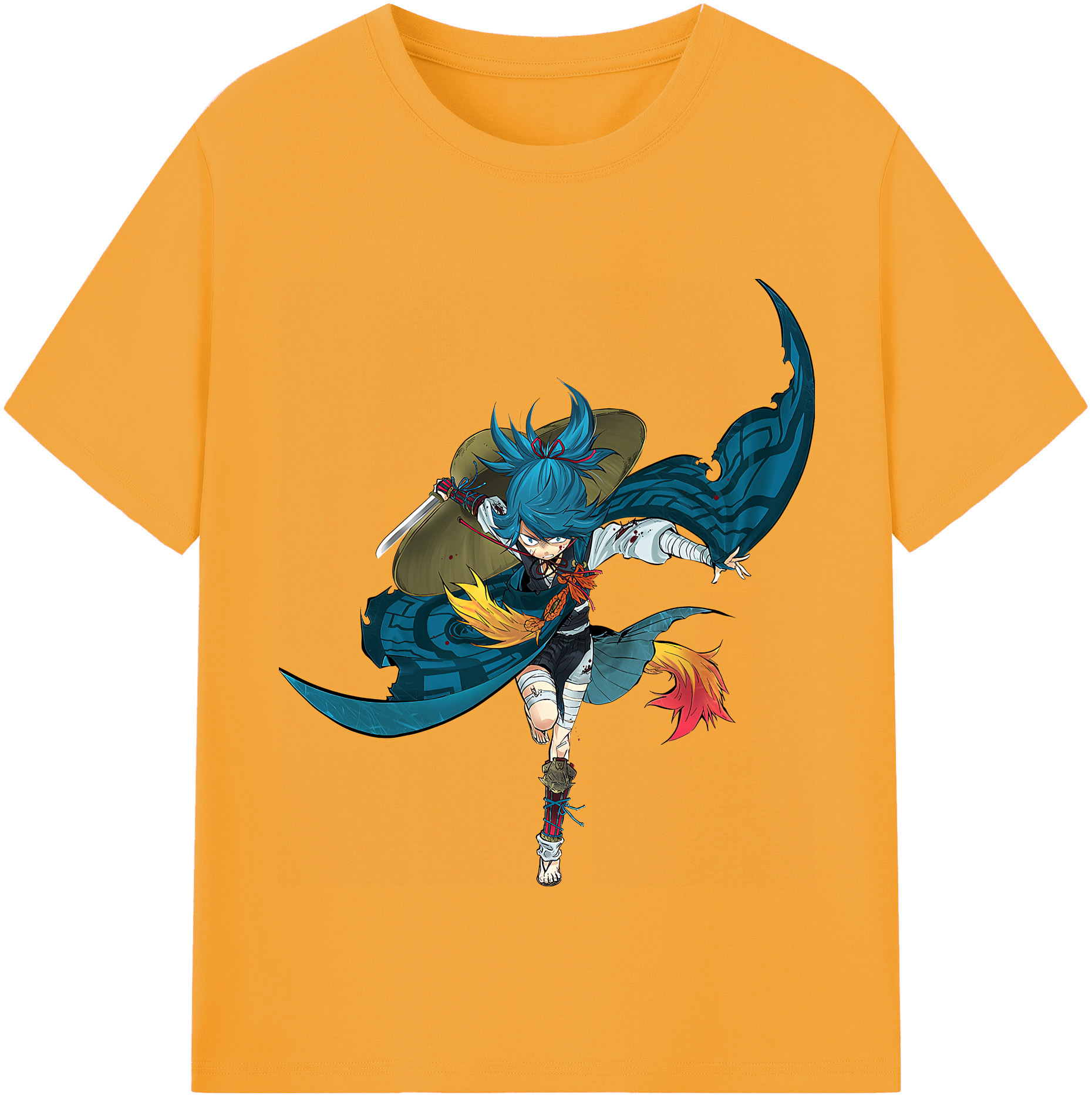 （画像用） 刀剣乱舞 Touken Ranbu 綿100％半袖Tシャツ（フロントプリント）