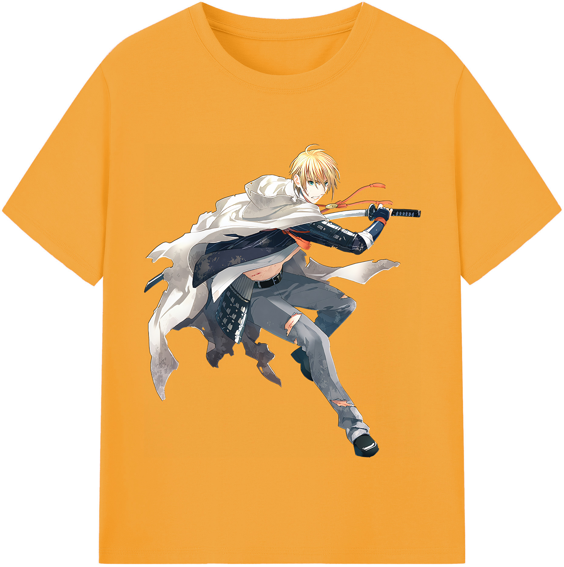 （画像用） 刀剣乱舞 Touken Ranbu 綿100％半袖Tシャツ（フロントプリント）