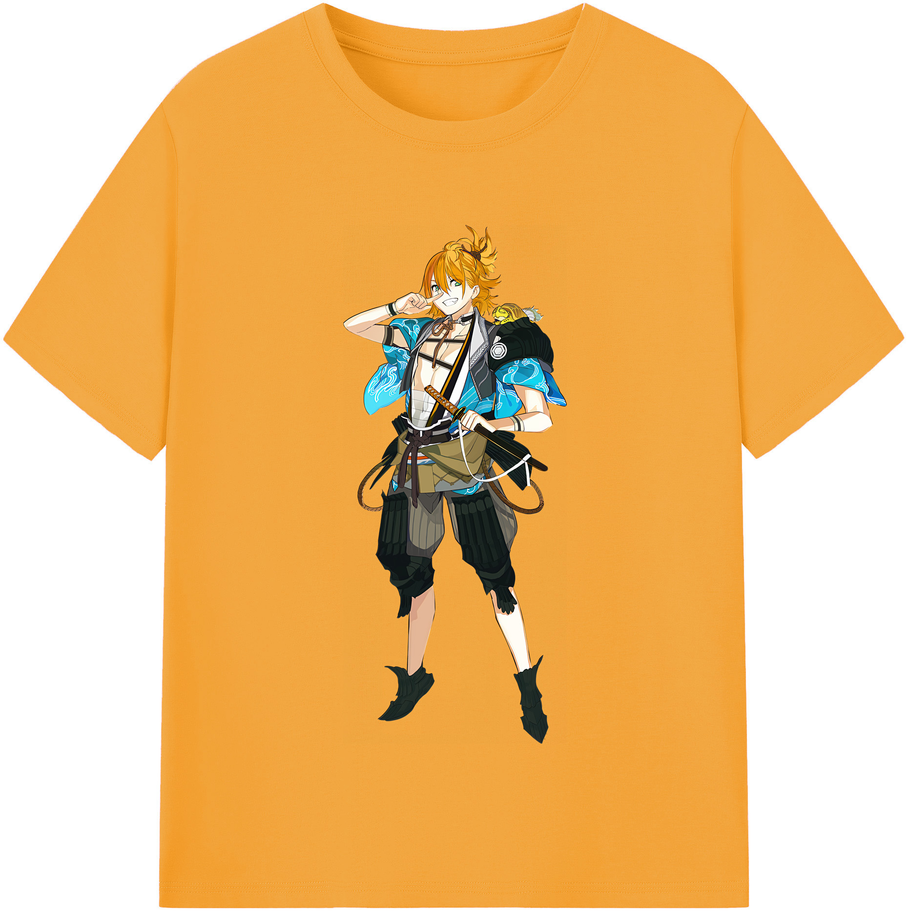 （画像用） 刀剣乱舞 Touken Ranbu 綿100％半袖Tシャツ（フロントプリント）
