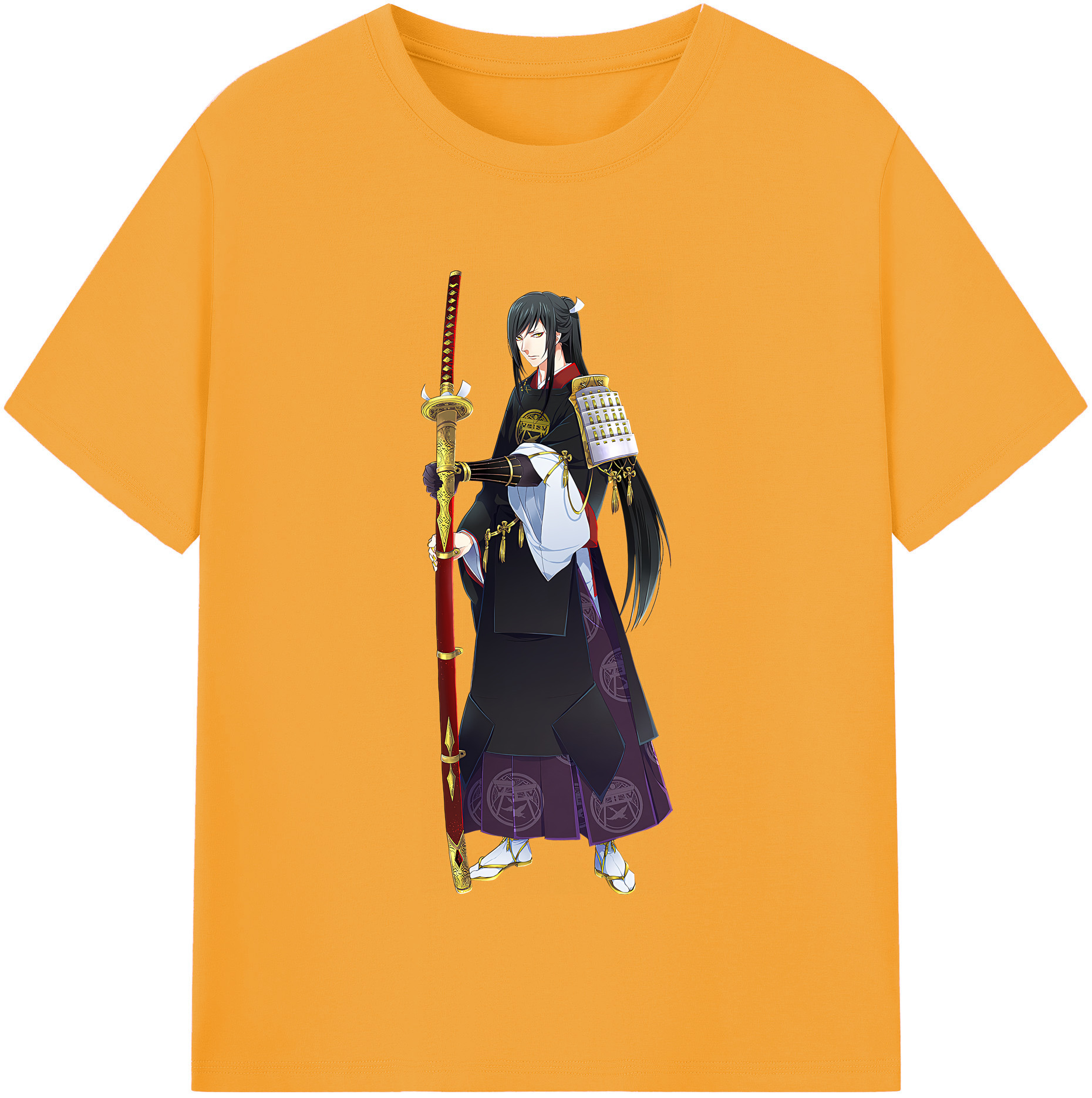 （画像用） 刀剣乱舞 Touken Ranbu 綿100％半袖Tシャツ（フロントプリント）