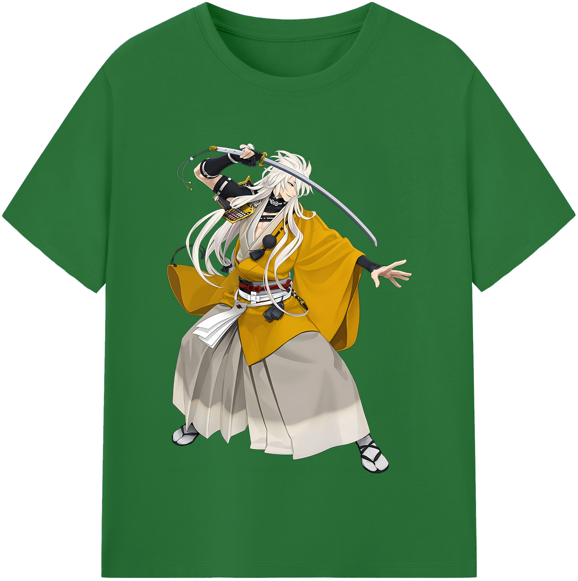 （画像用） 刀剣乱舞 Touken Ranbu 綿100％半袖Tシャツ（フロントプリント）