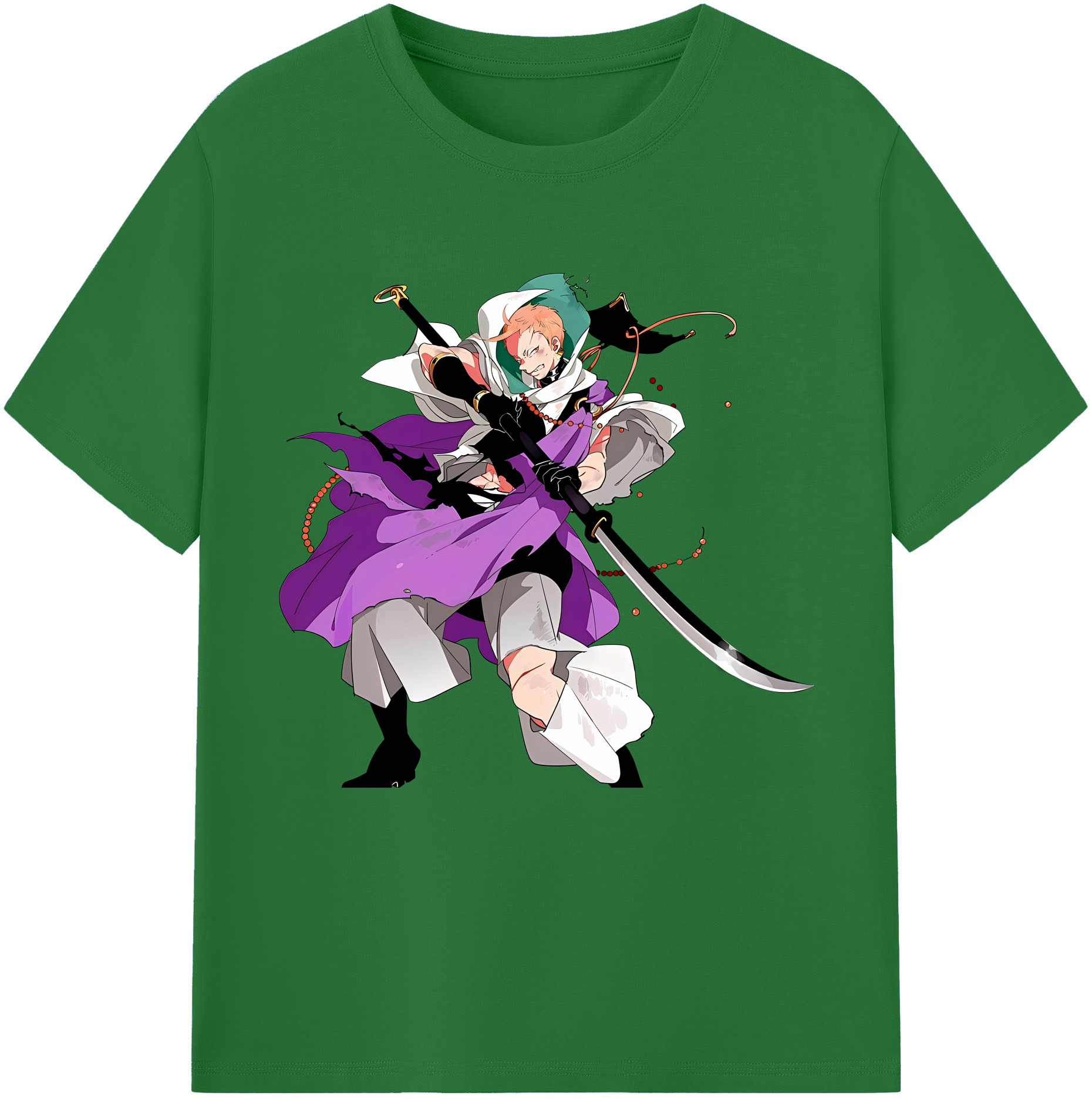 （画像用） 刀剣乱舞 Touken Ranbu 綿100％半袖Tシャツ（フロントプリント）