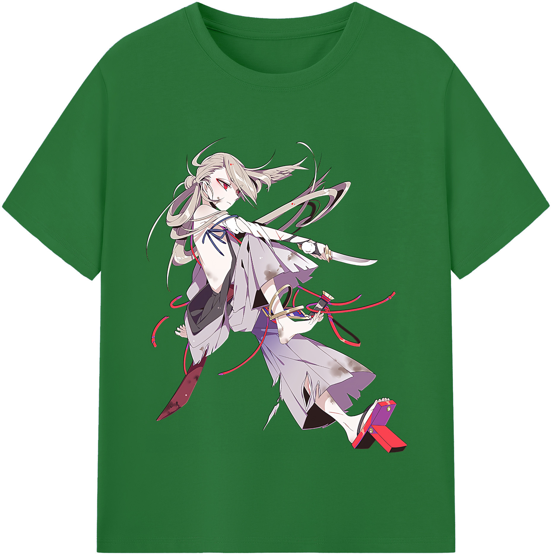 （画像用） 刀剣乱舞 Touken Ranbu 綿100％半袖Tシャツ（フロントプリント）