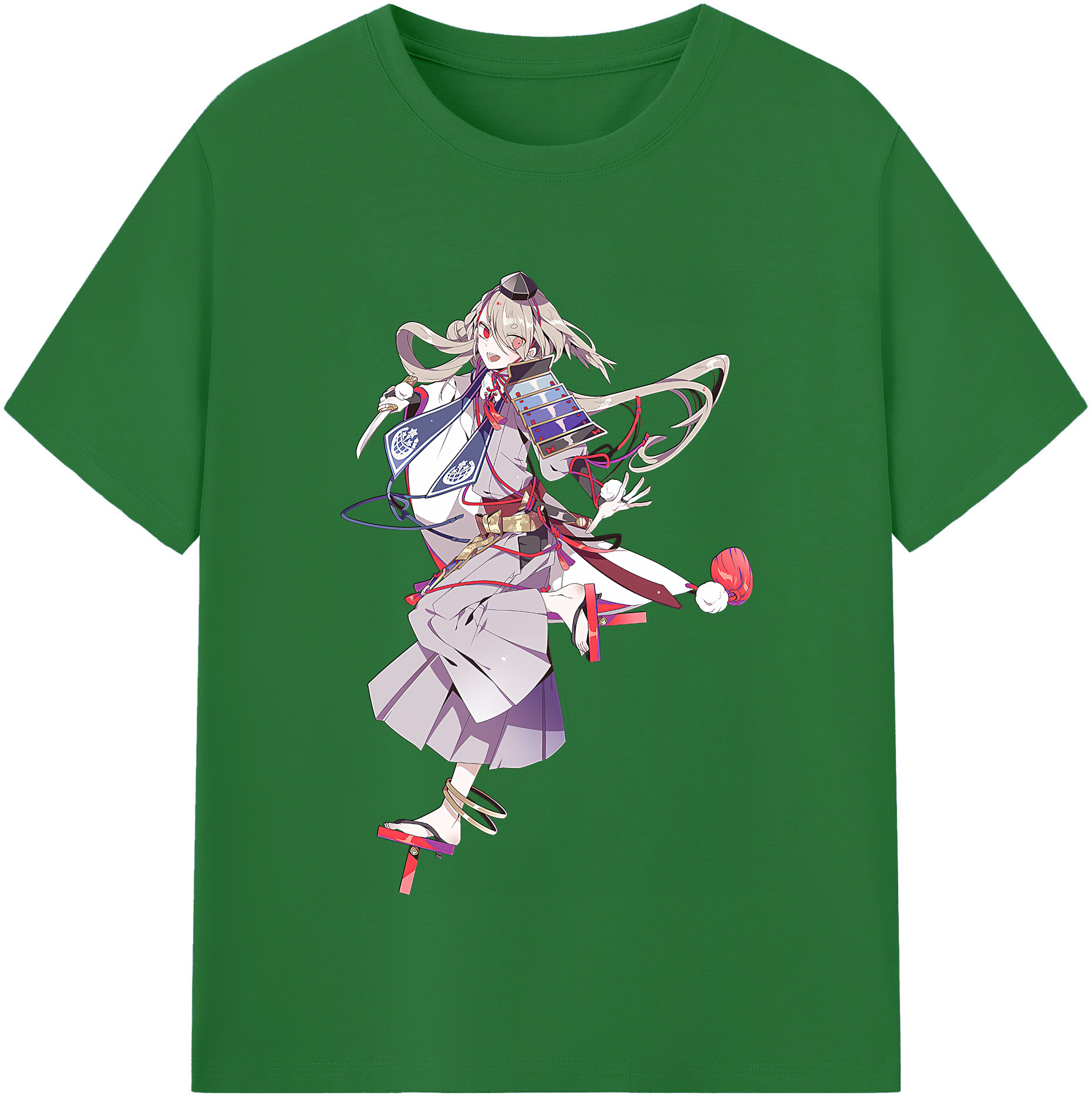 （画像用） 刀剣乱舞 Touken Ranbu 綿100％半袖Tシャツ（フロントプリント）