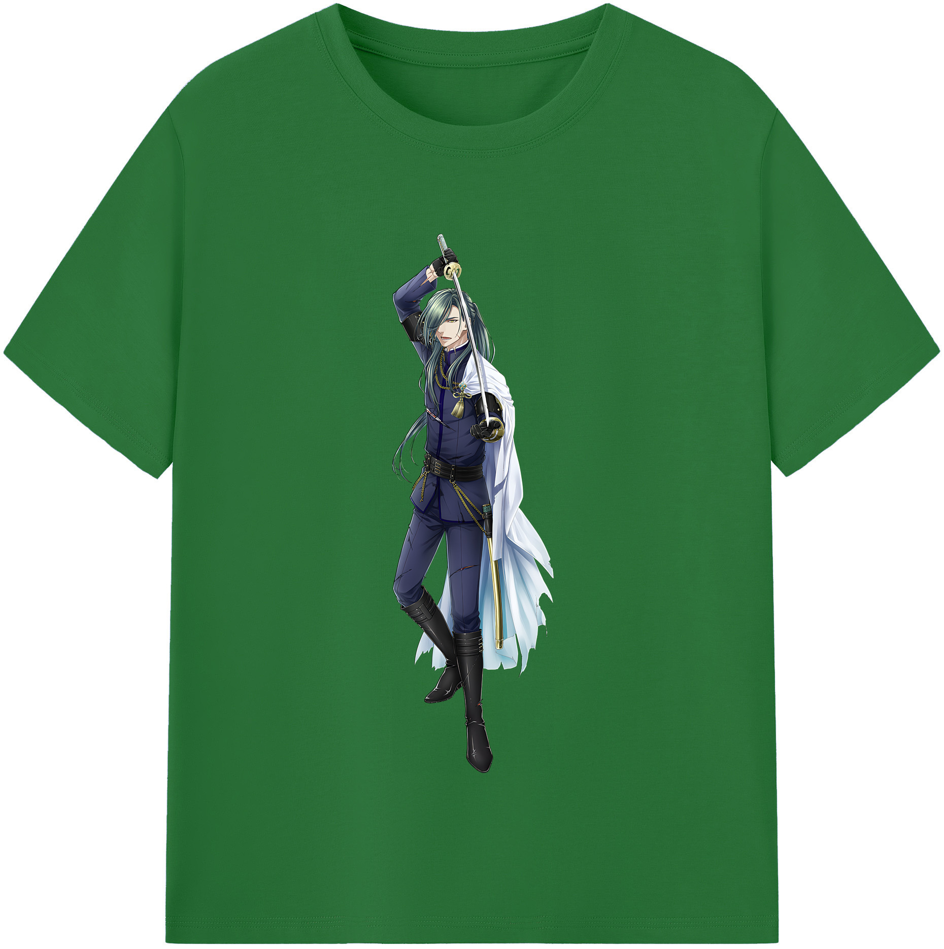 （画像用） 刀剣乱舞 Touken Ranbu 綿100％半袖Tシャツ（フロントプリント）