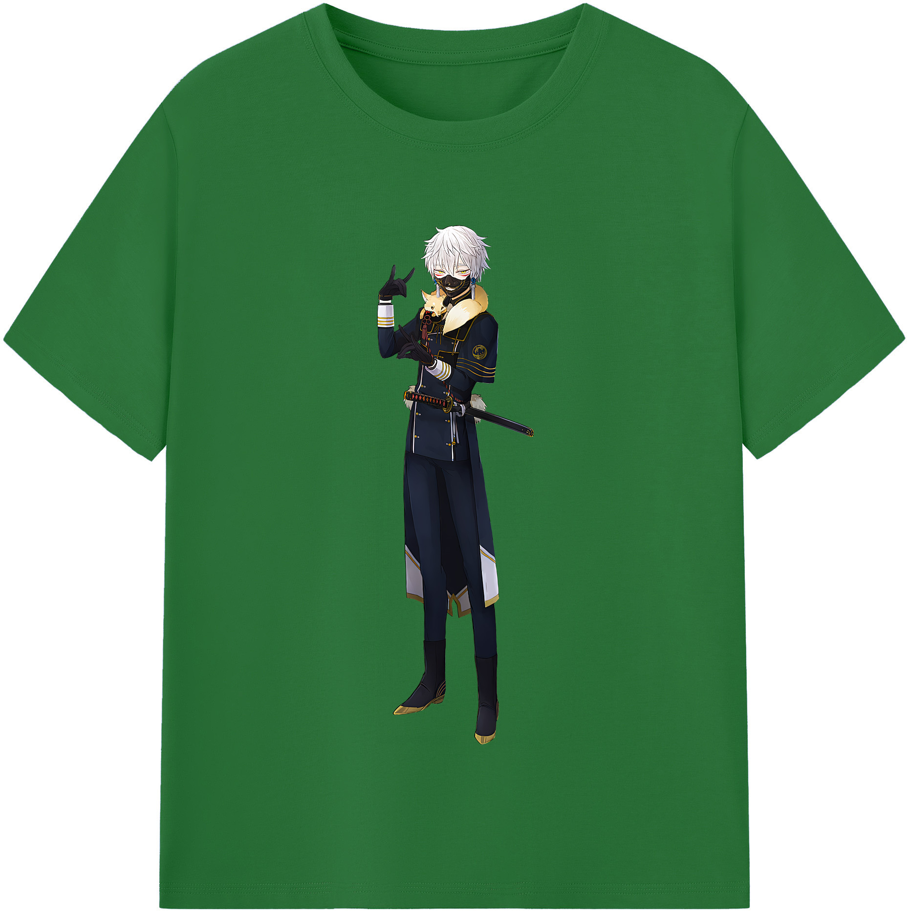 （画像用） 刀剣乱舞 Touken Ranbu 綿100％半袖Tシャツ（フロントプリント）