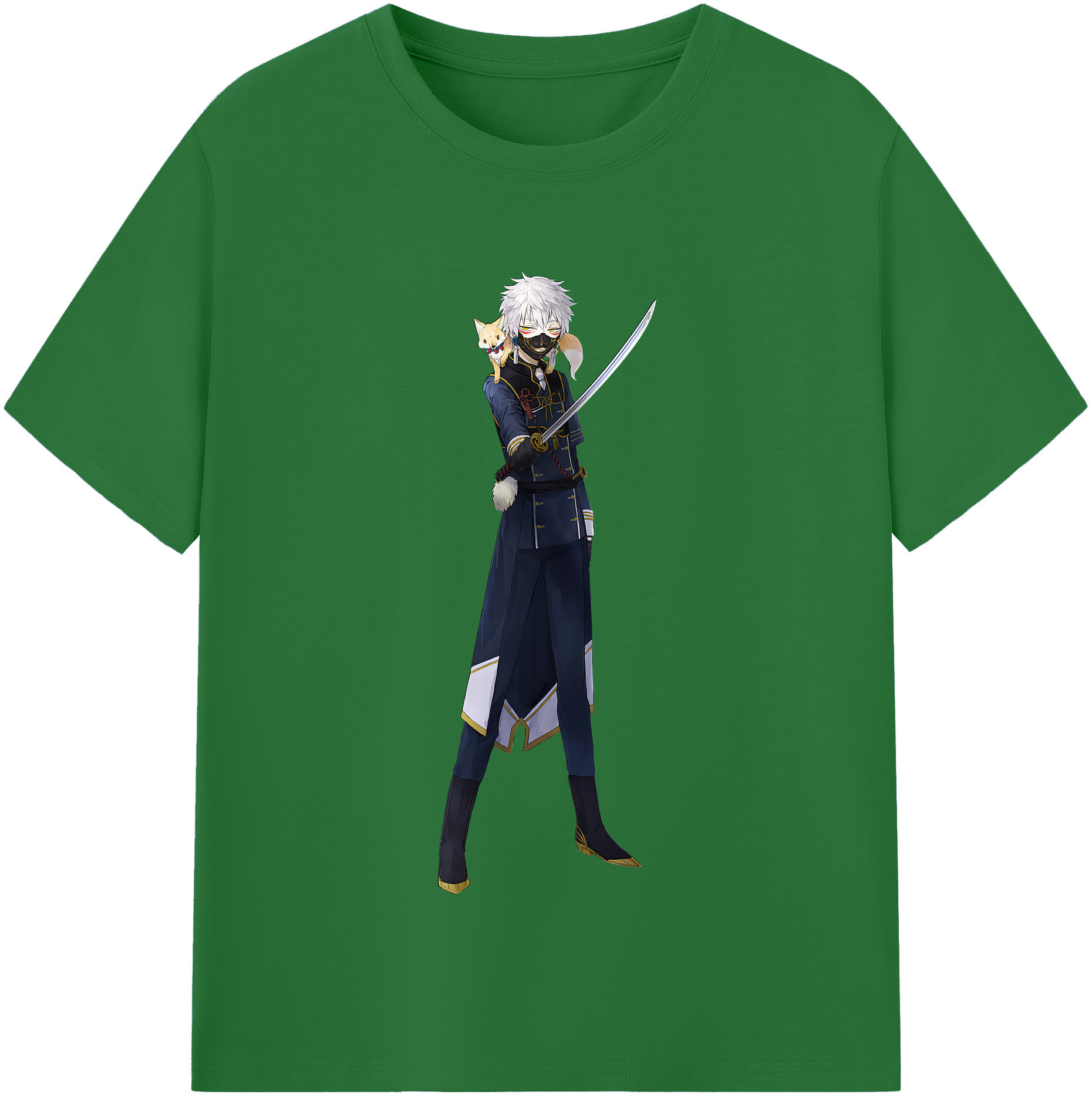 （画像用） 刀剣乱舞 Touken Ranbu 綿100％半袖Tシャツ（フロントプリント）
