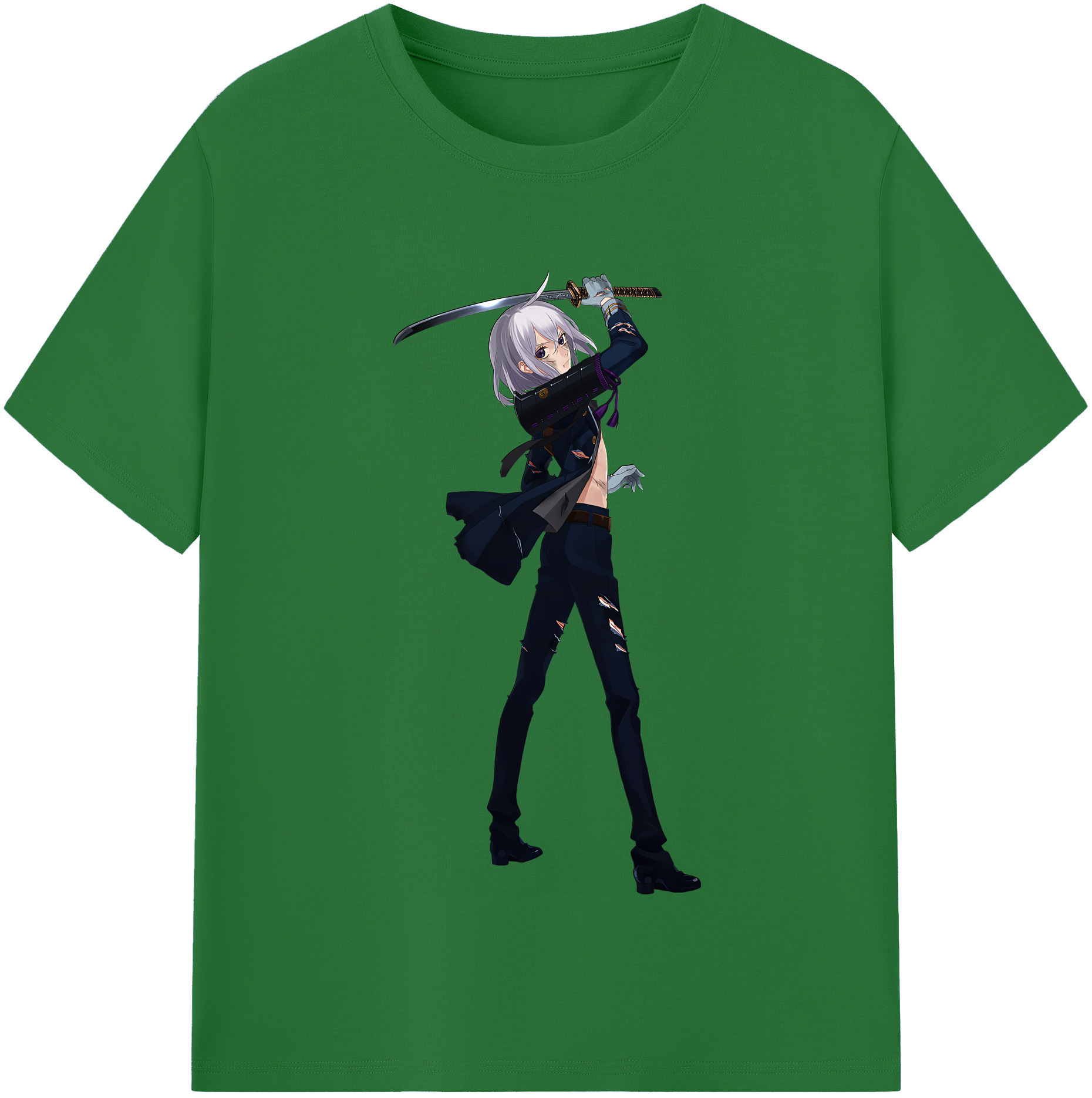 （画像用） 刀剣乱舞 Touken Ranbu 綿100％半袖Tシャツ（フロントプリント）