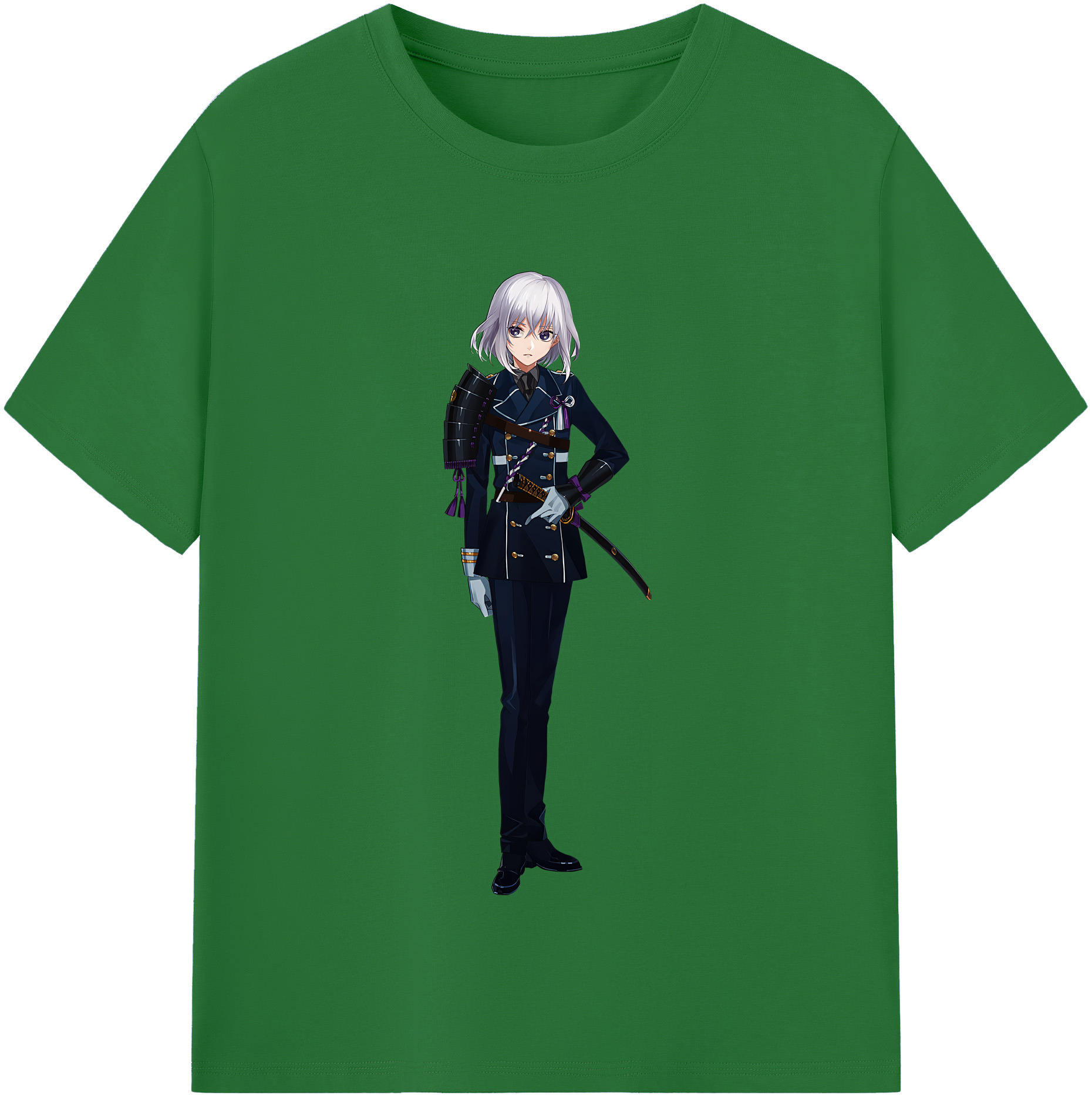 （画像用） 刀剣乱舞 Touken Ranbu 綿100％半袖Tシャツ（フロントプリント）
