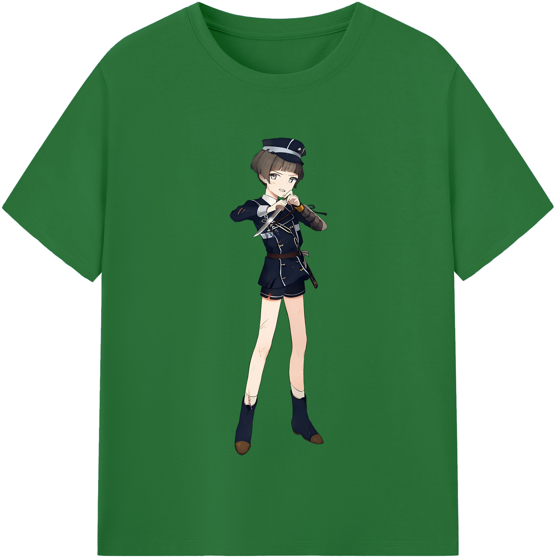 （画像用） 刀剣乱舞 Touken Ranbu 綿100％半袖Tシャツ（フロントプリント）