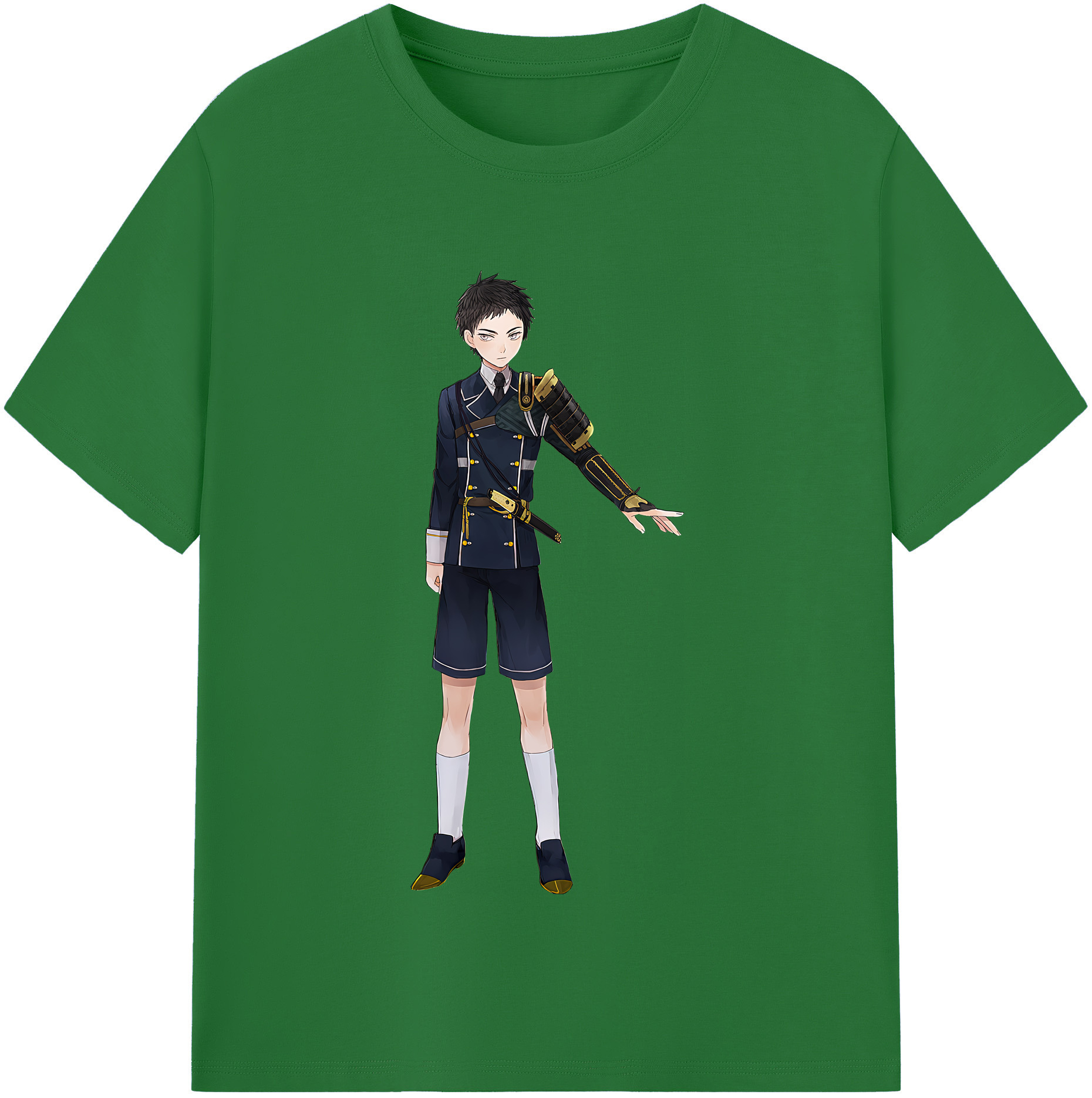 （画像用） 刀剣乱舞 Touken Ranbu 綿100％半袖Tシャツ（フロントプリント）
