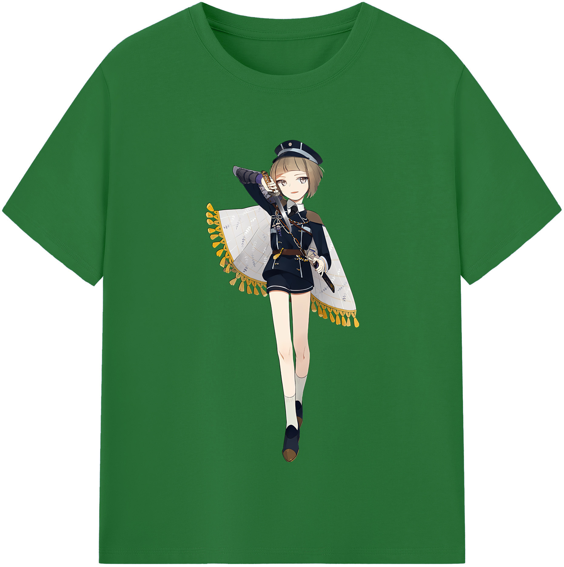 （画像用） 刀剣乱舞 Touken Ranbu 綿100％半袖Tシャツ（フロントプリント）