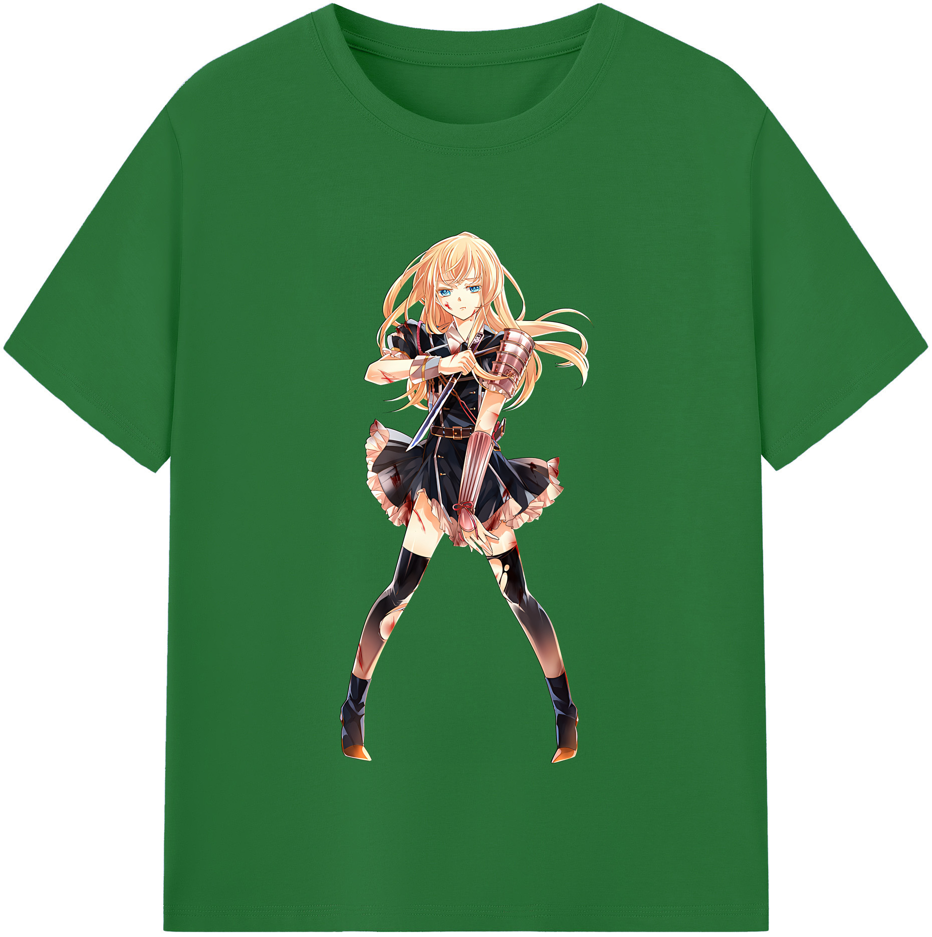 （画像用） 刀剣乱舞 Touken Ranbu 綿100％半袖Tシャツ（フロントプリント）