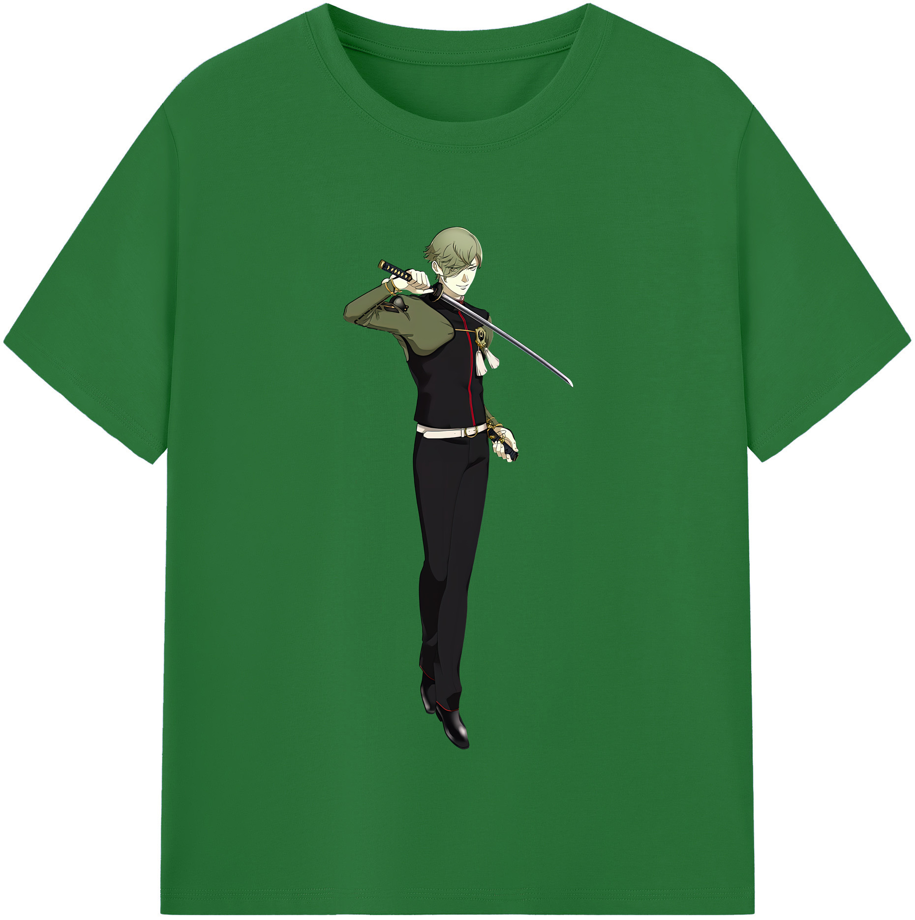 （画像用） 刀剣乱舞 Touken Ranbu 綿100％半袖Tシャツ（フロントプリント）
