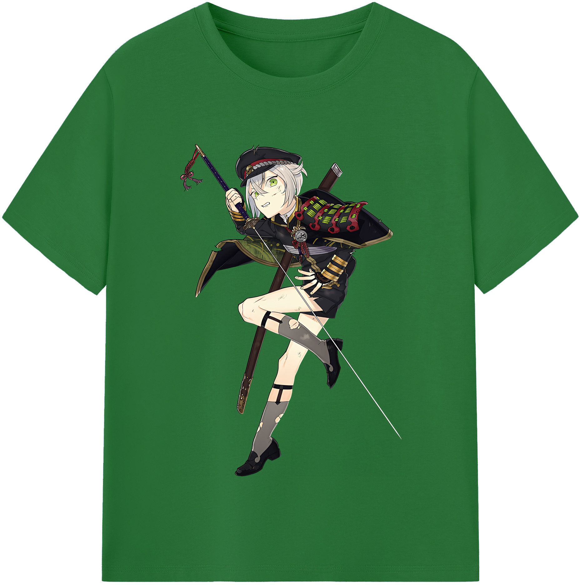（画像用） 刀剣乱舞 Touken Ranbu 綿100％半袖Tシャツ（フロントプリント）