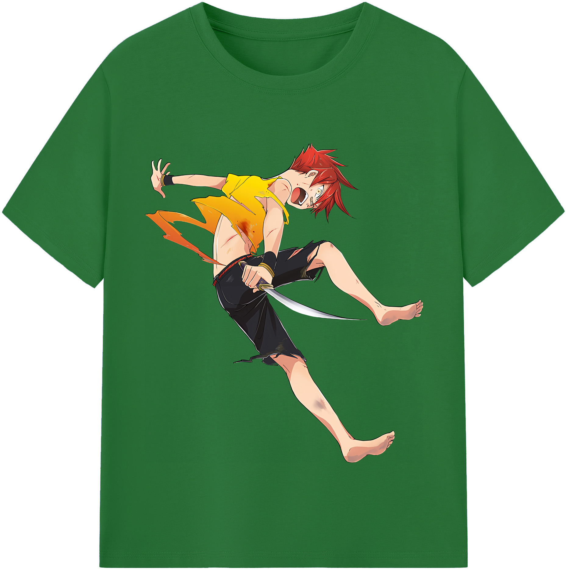 （画像用） 刀剣乱舞 Touken Ranbu 綿100％半袖Tシャツ（フロントプリント）