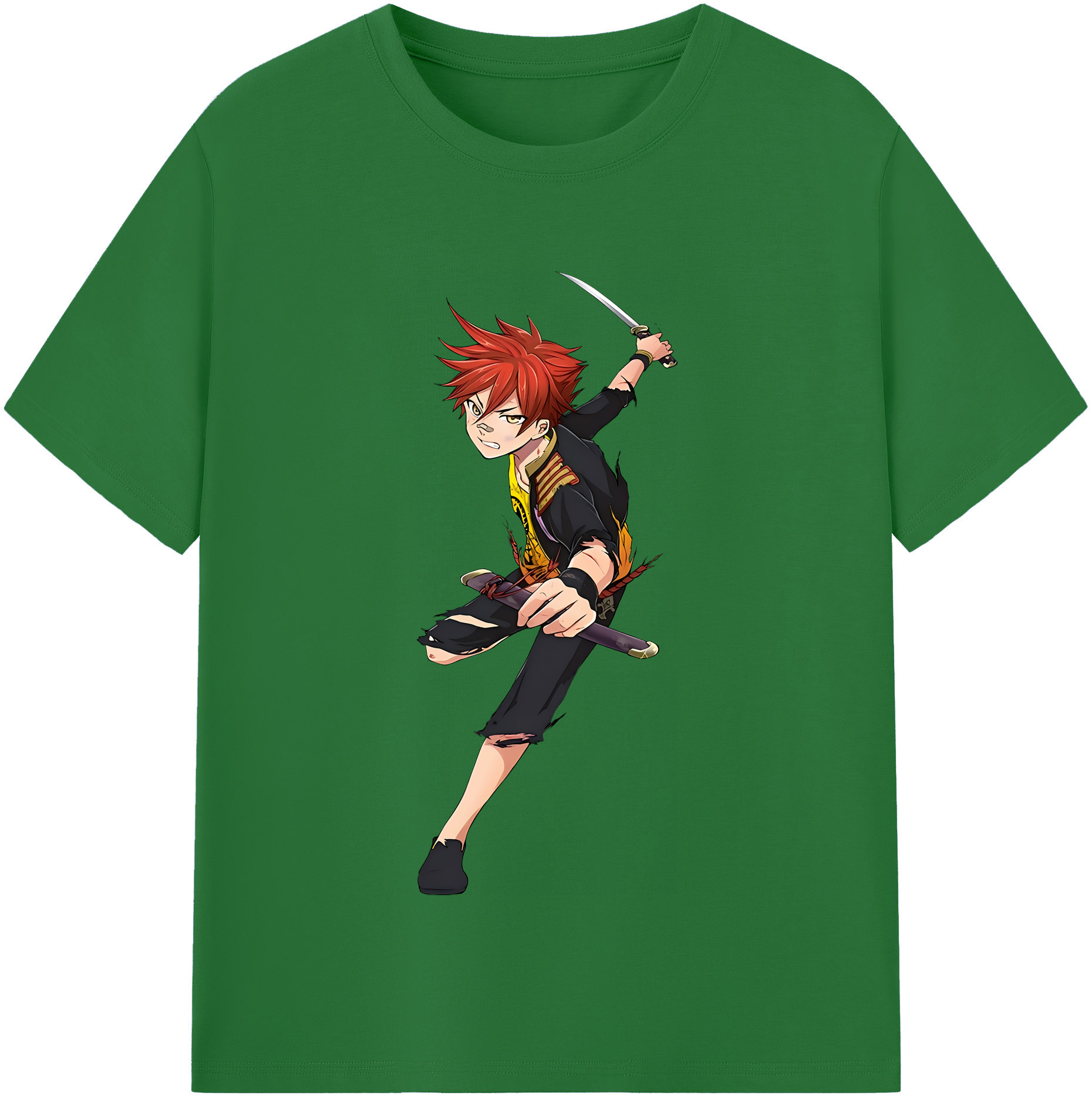 （画像用） 刀剣乱舞 Touken Ranbu 綿100％半袖Tシャツ（フロントプリント）