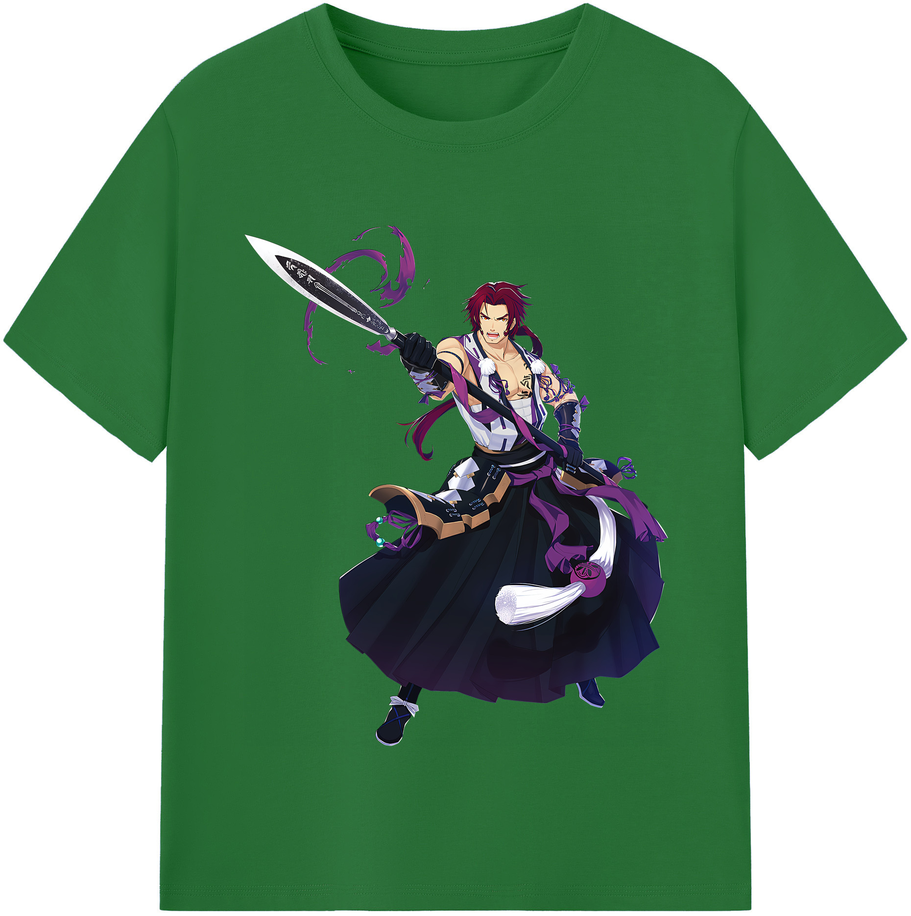 （画像用） 刀剣乱舞 Touken Ranbu 綿100％半袖Tシャツ（フロントプリント）