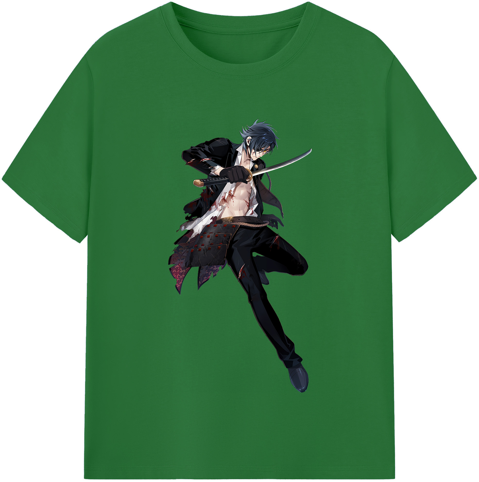 （画像用） 刀剣乱舞 Touken Ranbu 綿100％半袖Tシャツ（フロントプリント）