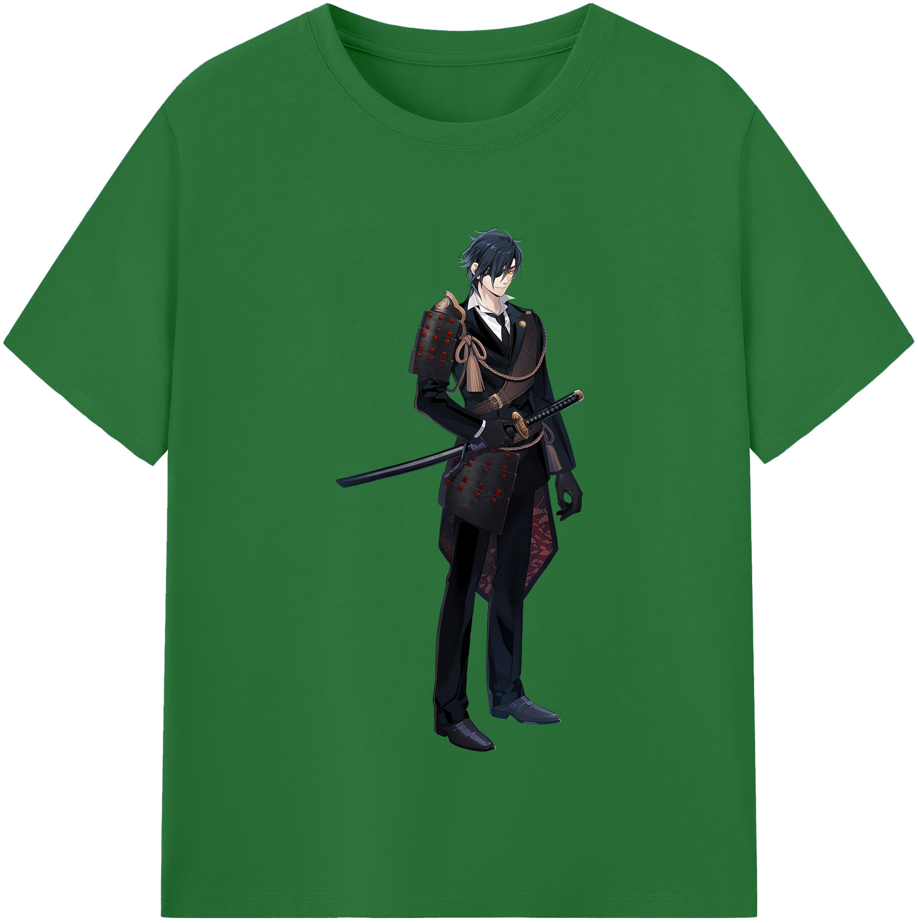 （画像用） 刀剣乱舞 Touken Ranbu 綿100％半袖Tシャツ（フロントプリント）