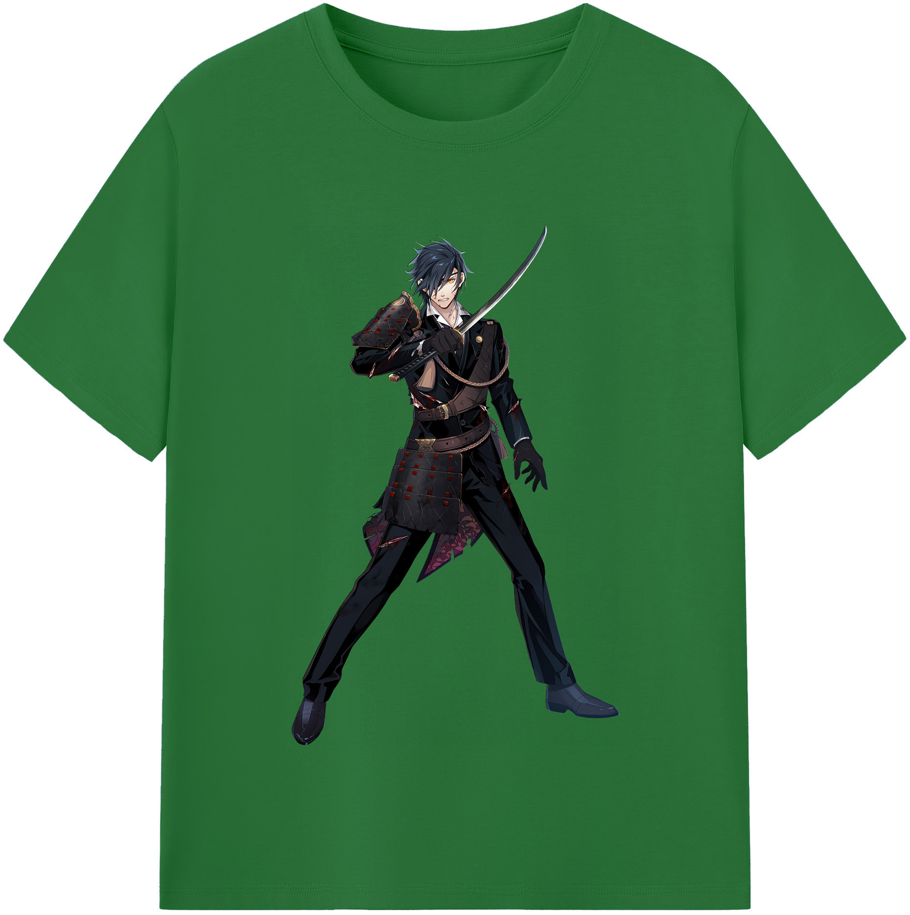 （画像用） 刀剣乱舞 Touken Ranbu 綿100％半袖Tシャツ（フロントプリント）