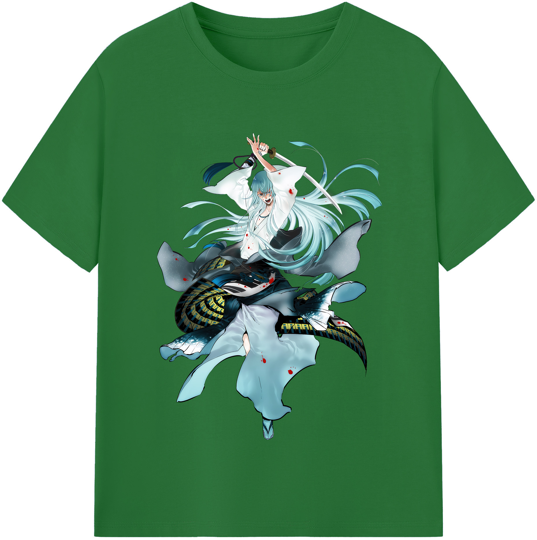 （画像用） 刀剣乱舞 Touken Ranbu 綿100％半袖Tシャツ（フロントプリント）