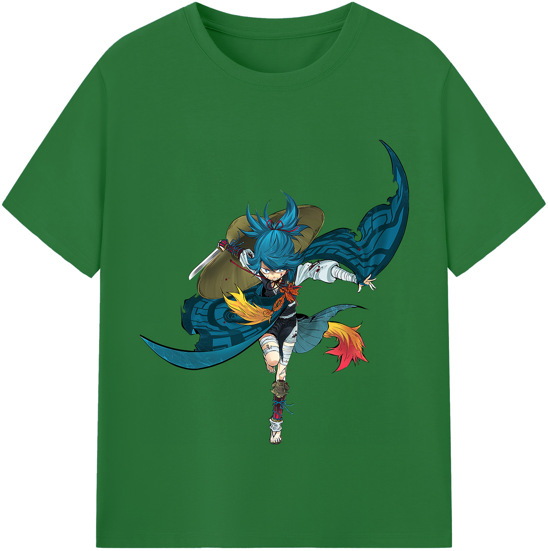 （画像用） 刀剣乱舞 Touken Ranbu 綿100％半袖Tシャツ（フロントプリント）