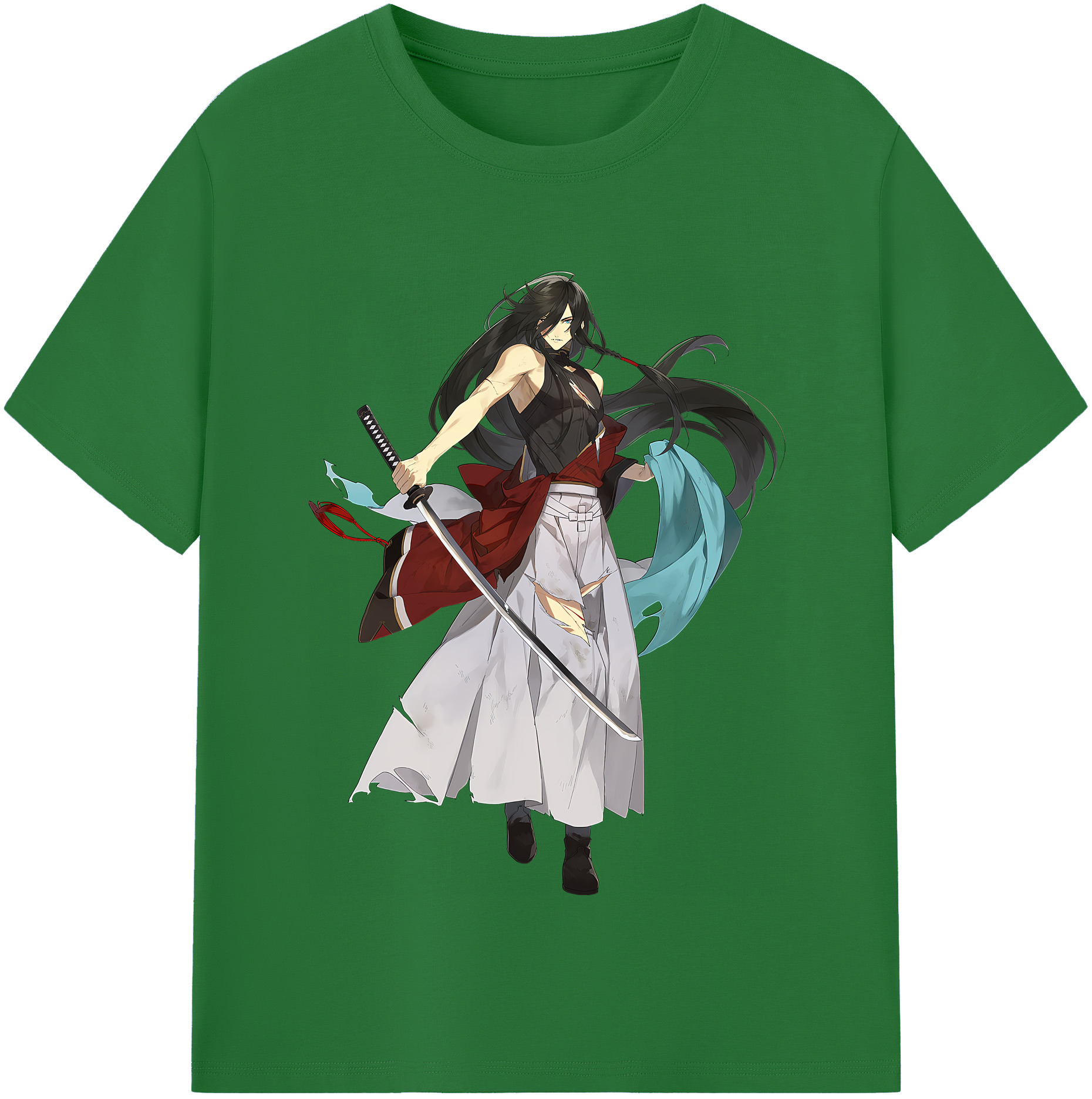 （画像用） 刀剣乱舞 Touken Ranbu 綿100％半袖Tシャツ（フロントプリント）