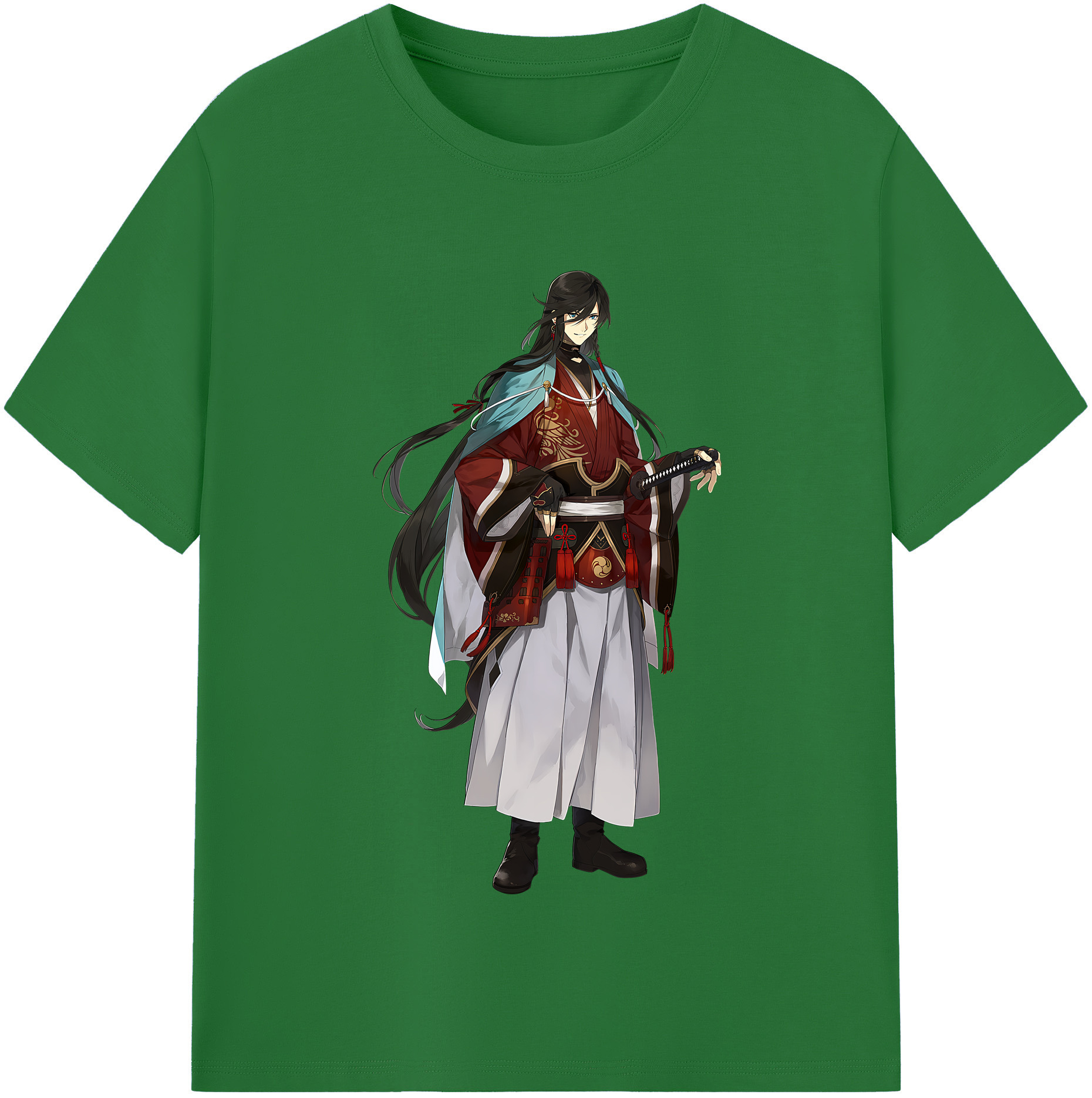 （画像用） 刀剣乱舞 Touken Ranbu 綿100％半袖Tシャツ（フロントプリント）