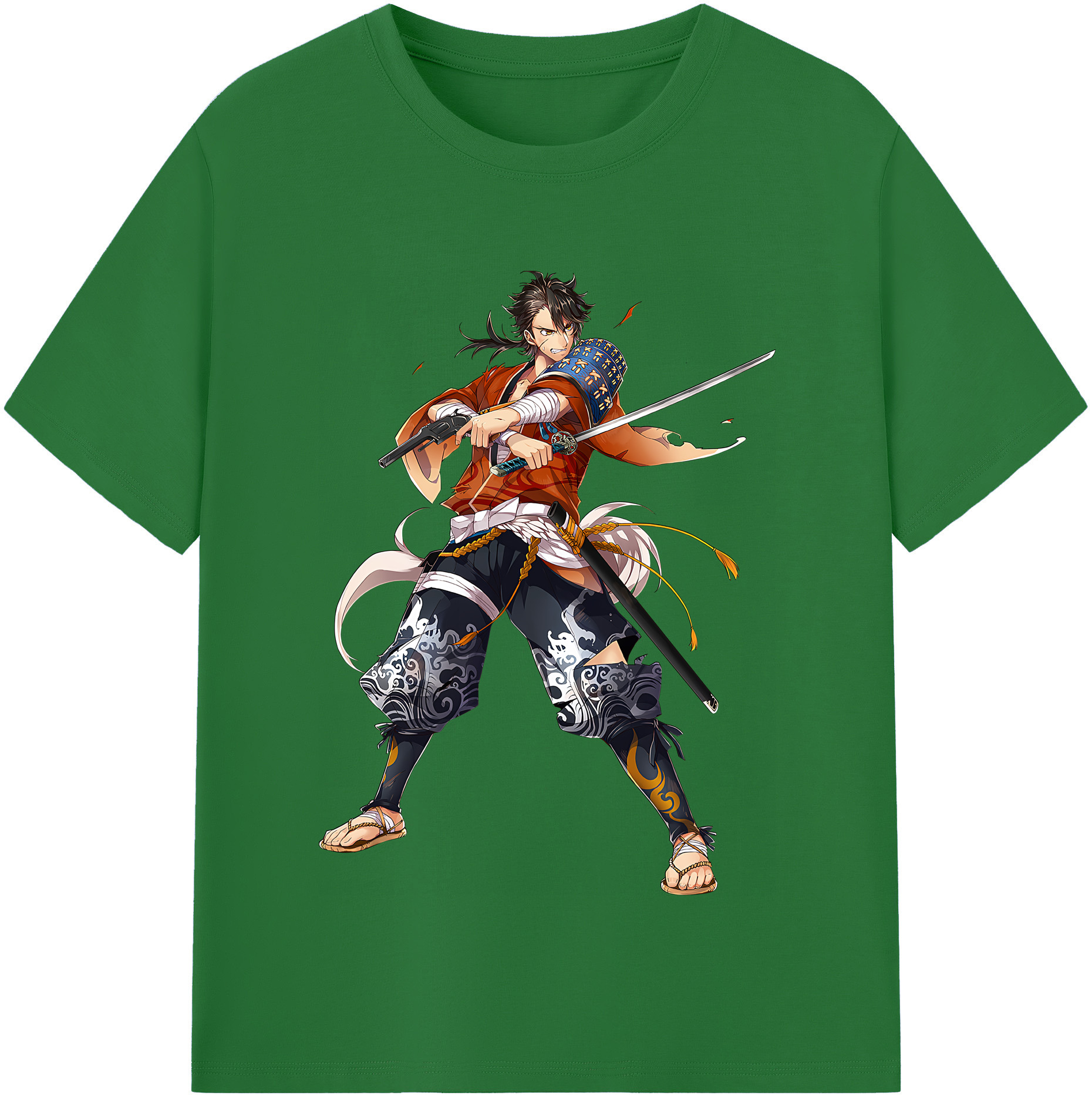 （画像用） 刀剣乱舞 Touken Ranbu 綿100％半袖Tシャツ（フロントプリント）