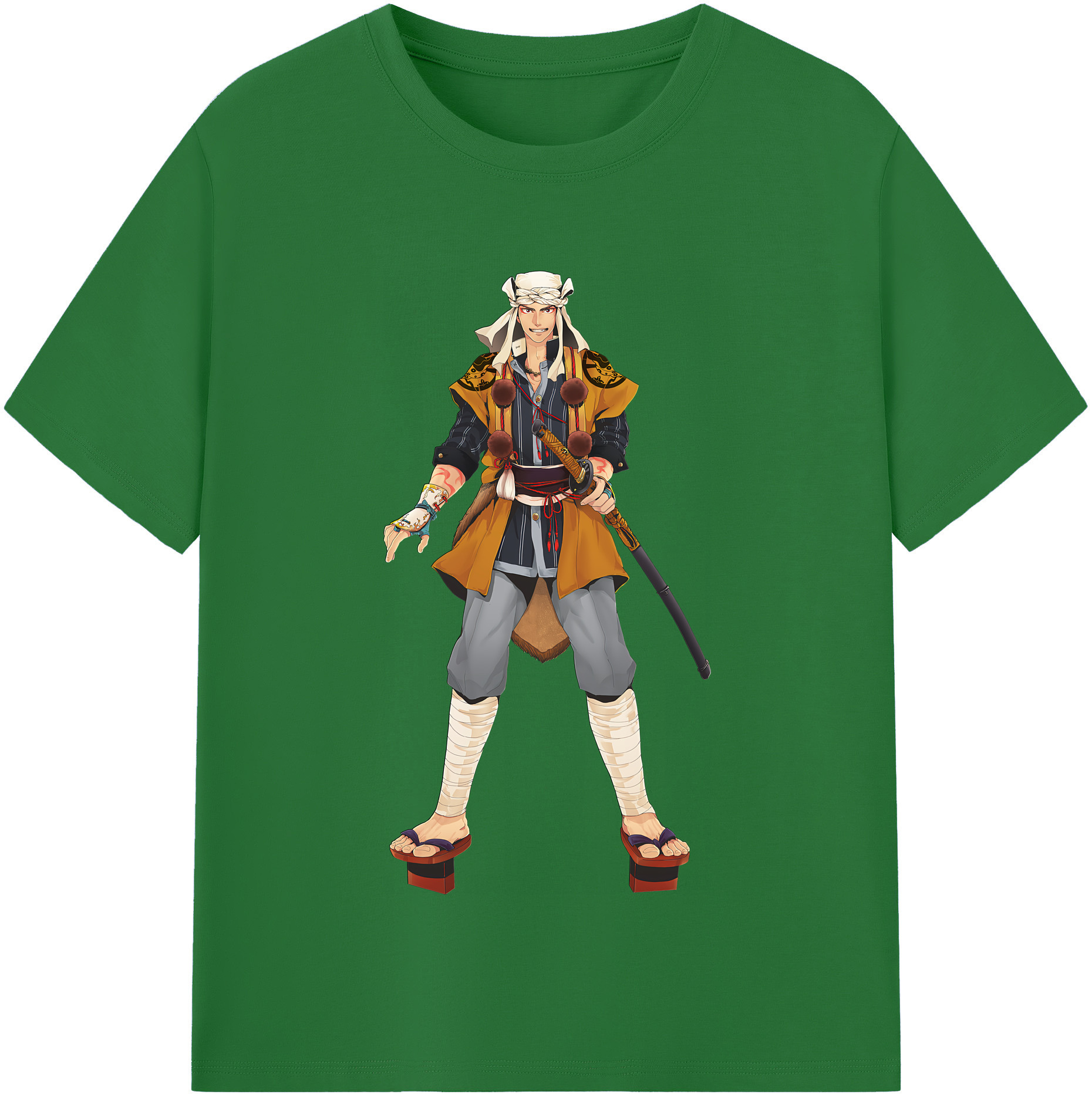 （画像用） 刀剣乱舞 Touken Ranbu 綿100％半袖Tシャツ（フロントプリント）