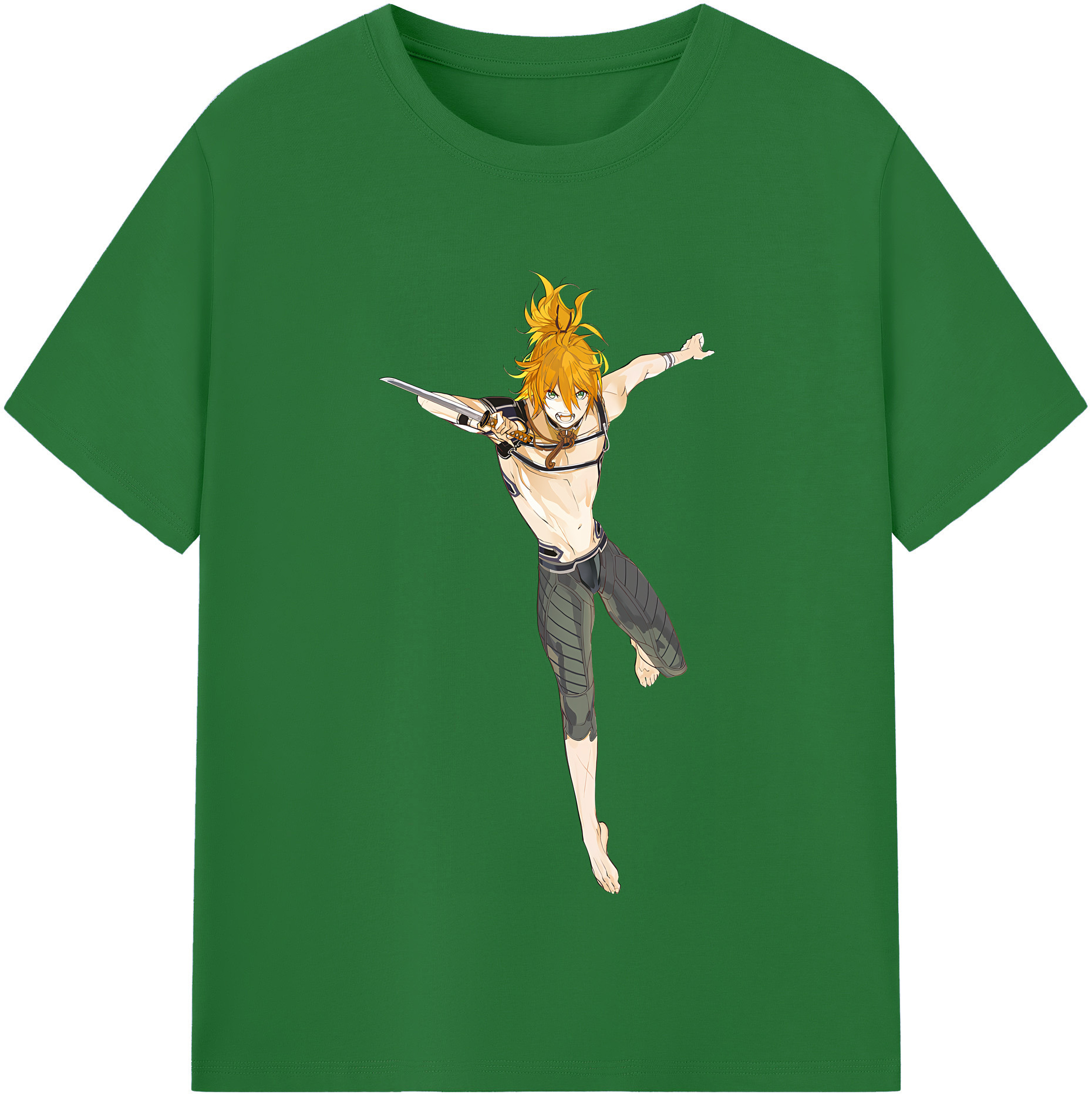 （画像用） 刀剣乱舞 Touken Ranbu 綿100％半袖Tシャツ（フロントプリント）