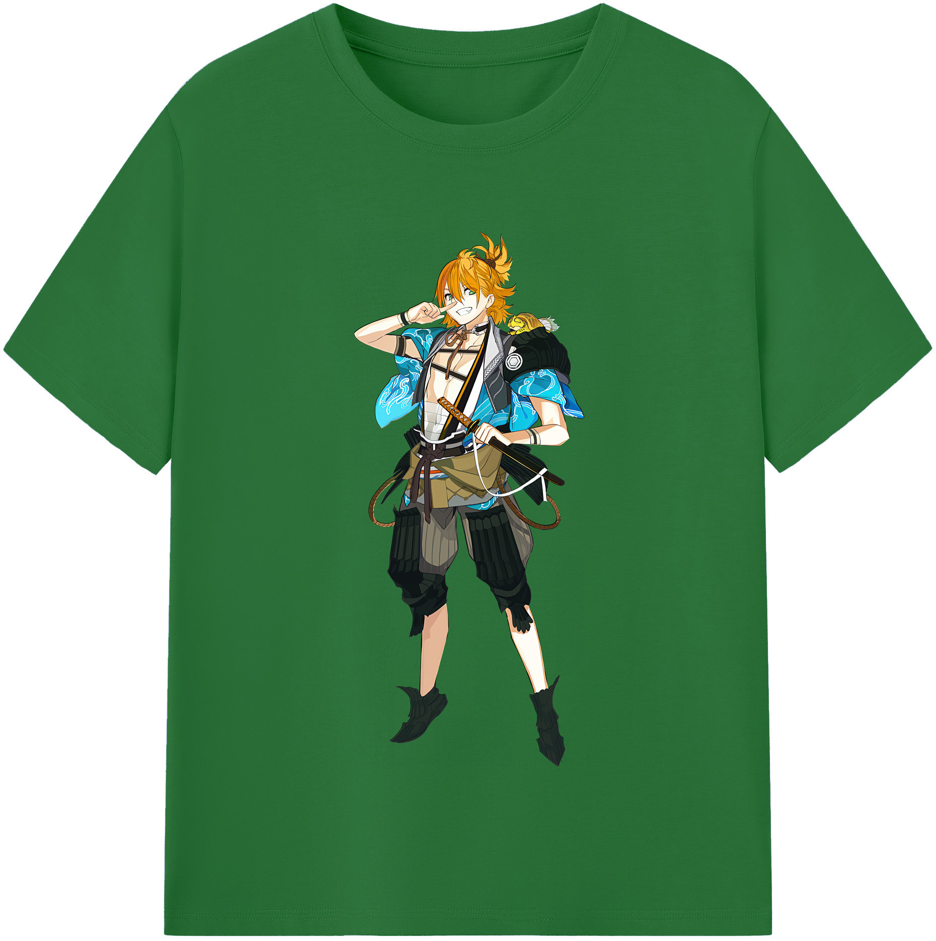 （画像用） 刀剣乱舞 Touken Ranbu 綿100％半袖Tシャツ（フロントプリント）