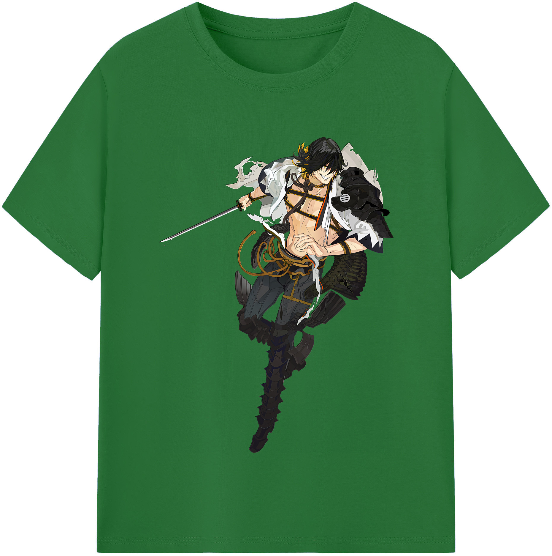 （画像用） 刀剣乱舞 Touken Ranbu 綿100％半袖Tシャツ（フロントプリント）