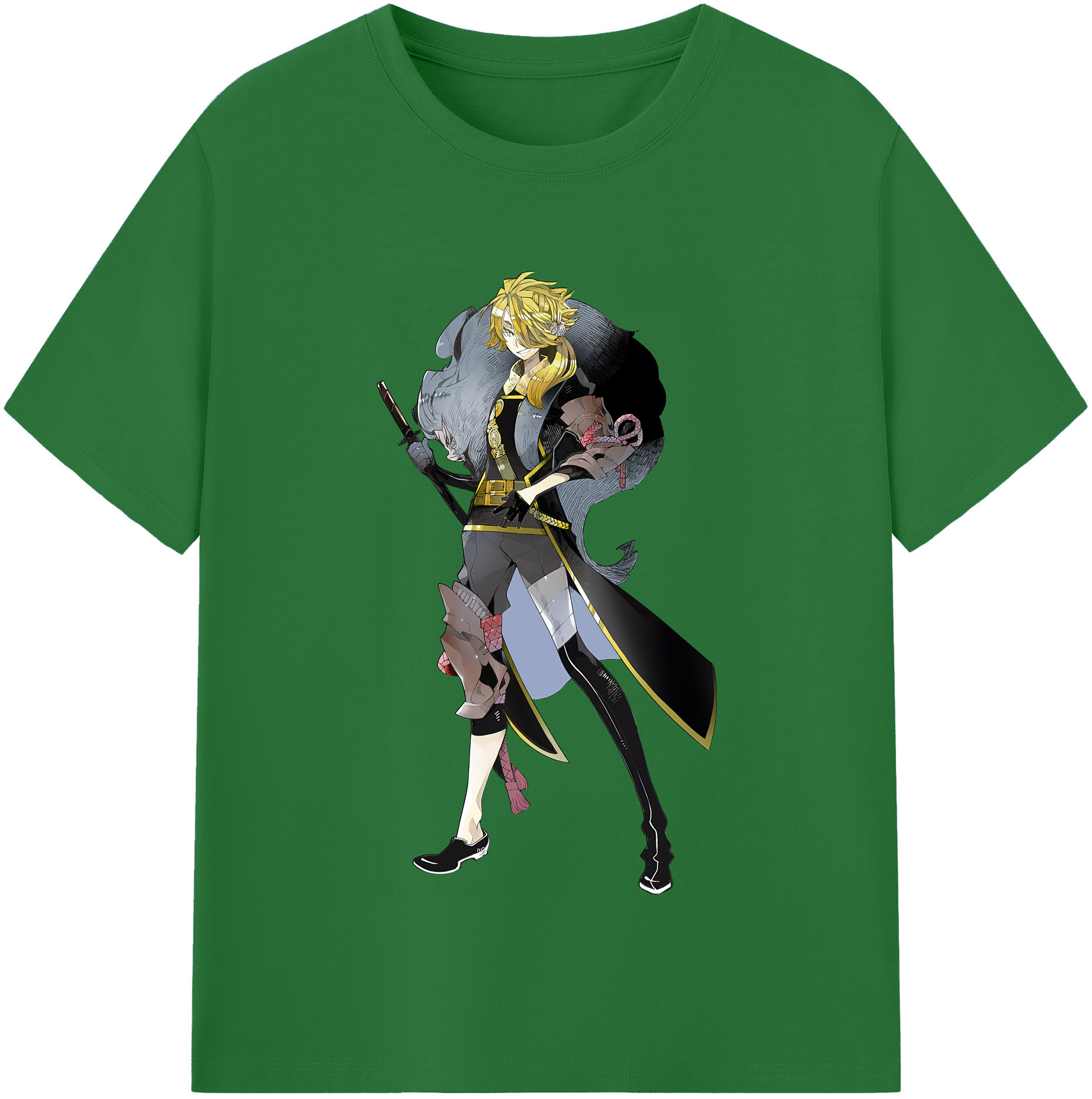（画像用） 刀剣乱舞 Touken Ranbu 綿100％半袖Tシャツ（フロントプリント）