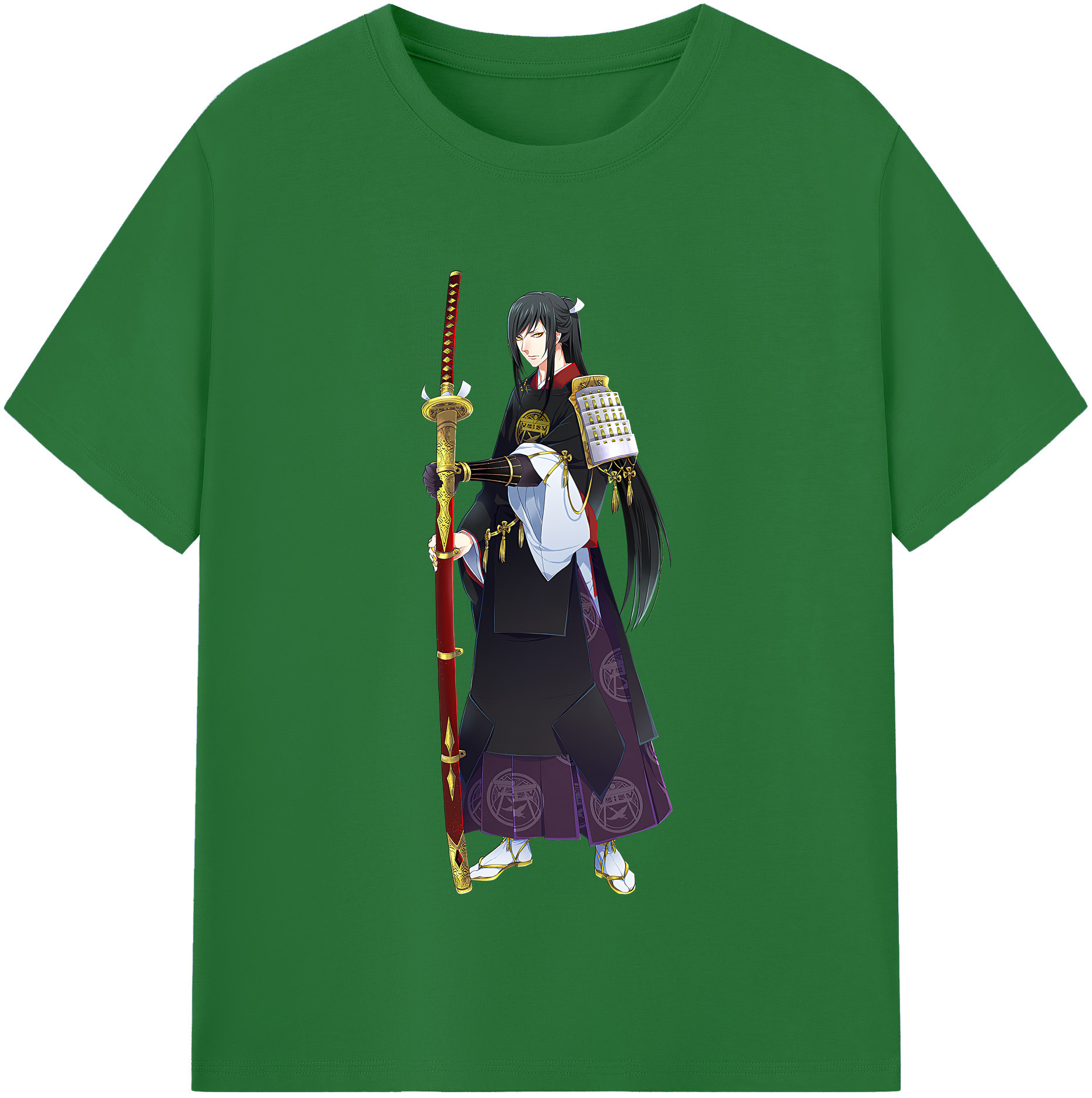（画像用） 刀剣乱舞 Touken Ranbu 綿100％半袖Tシャツ（フロントプリント）