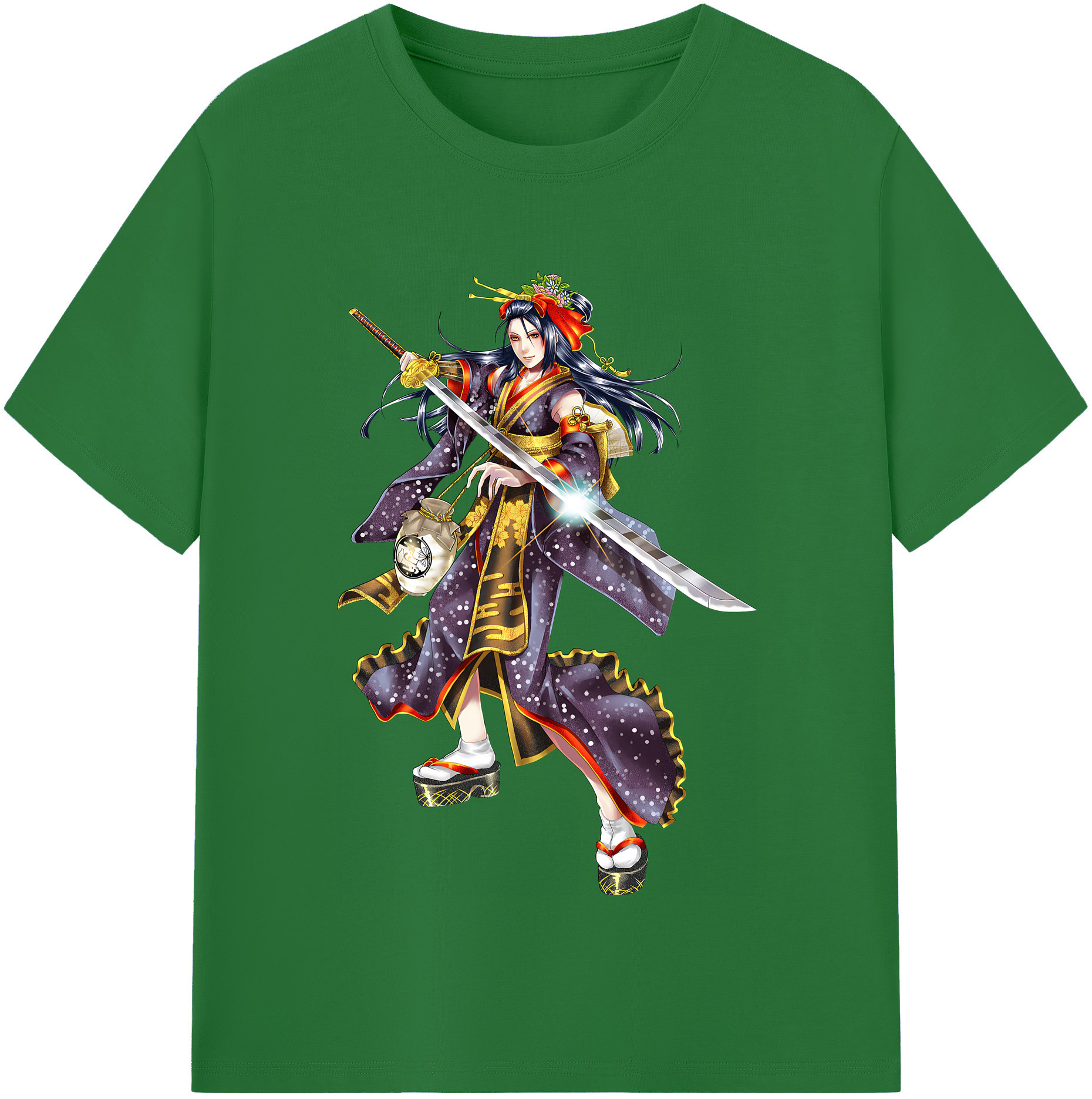 （画像用） 刀剣乱舞 Touken Ranbu 綿100％半袖Tシャツ（フロントプリント）