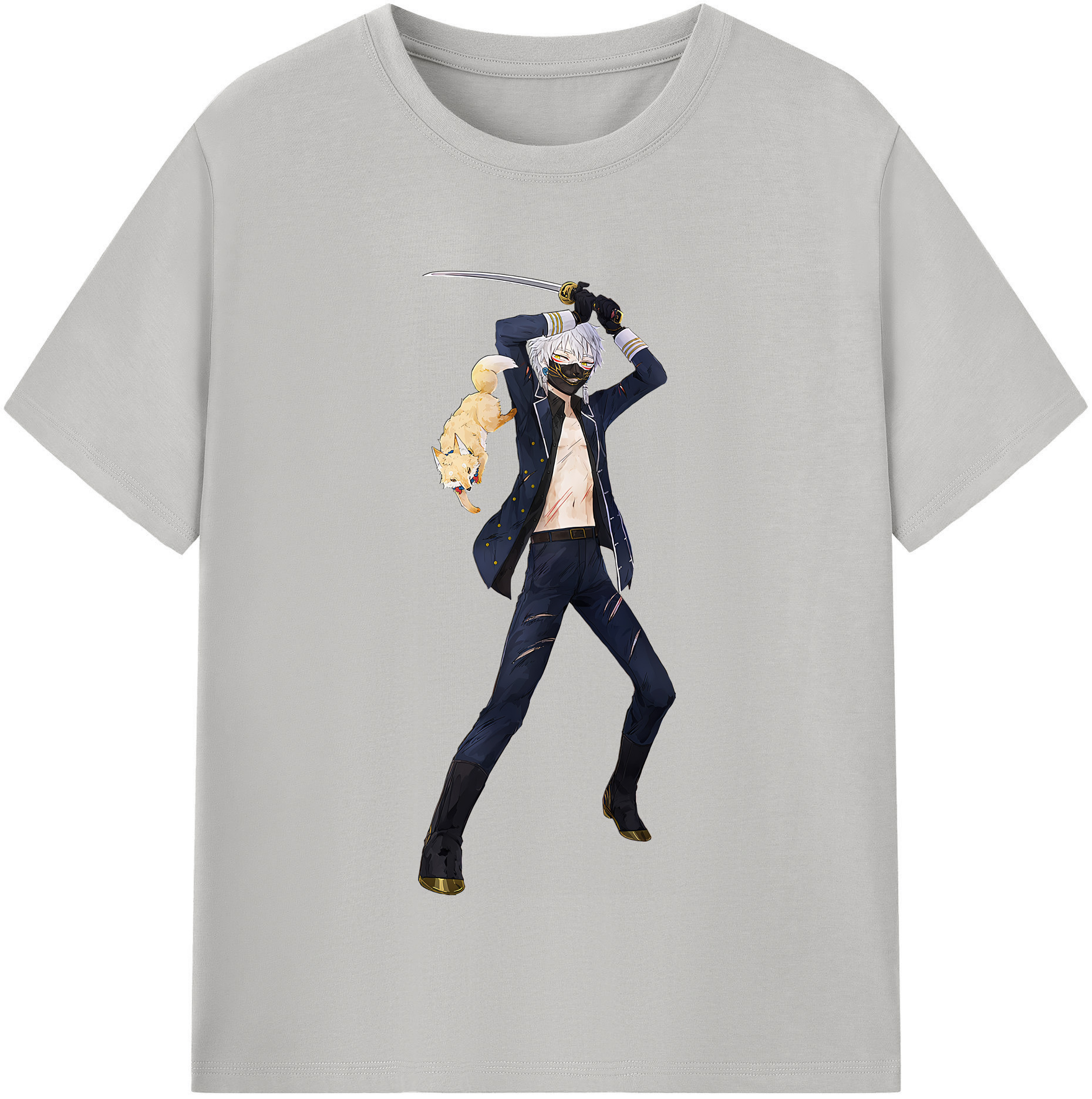 （画像用） 刀剣乱舞 Touken Ranbu 綿100％半袖Tシャツ（フロントプリント）