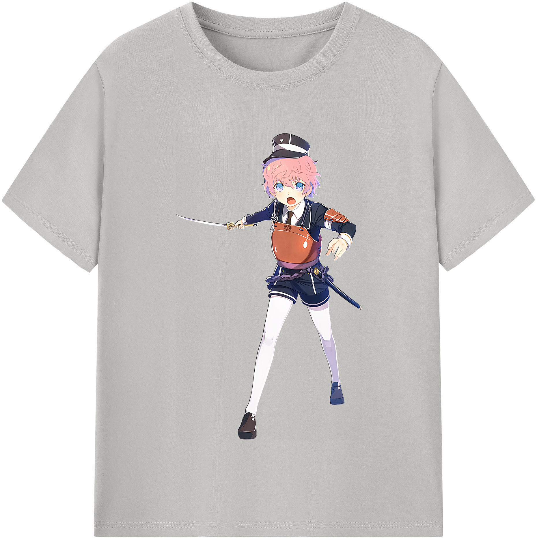 （画像用） 刀剣乱舞 Touken Ranbu 綿100％半袖Tシャツ（フロントプリント）