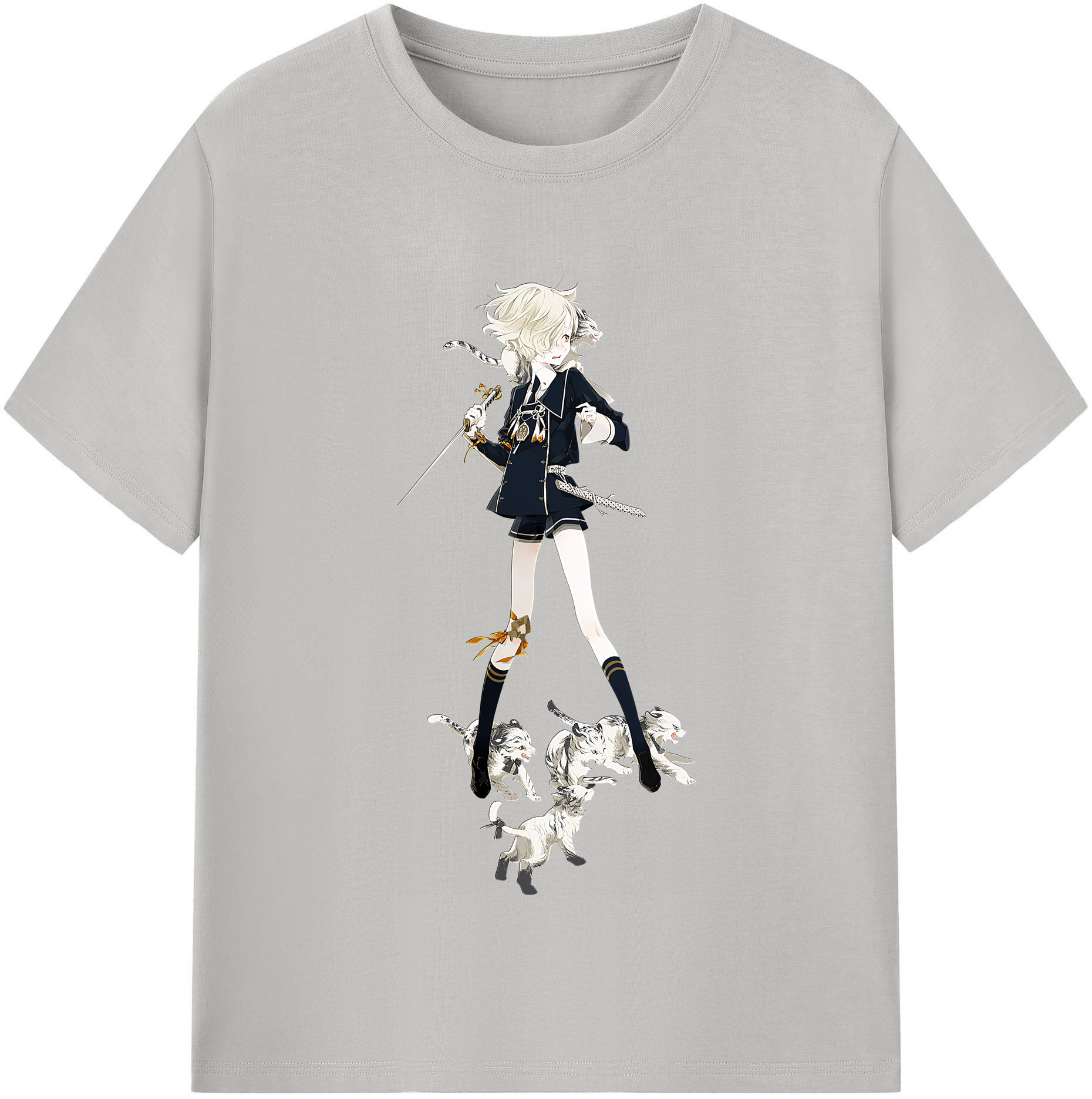 （画像用） 刀剣乱舞 Touken Ranbu 綿100％半袖Tシャツ（フロントプリント）