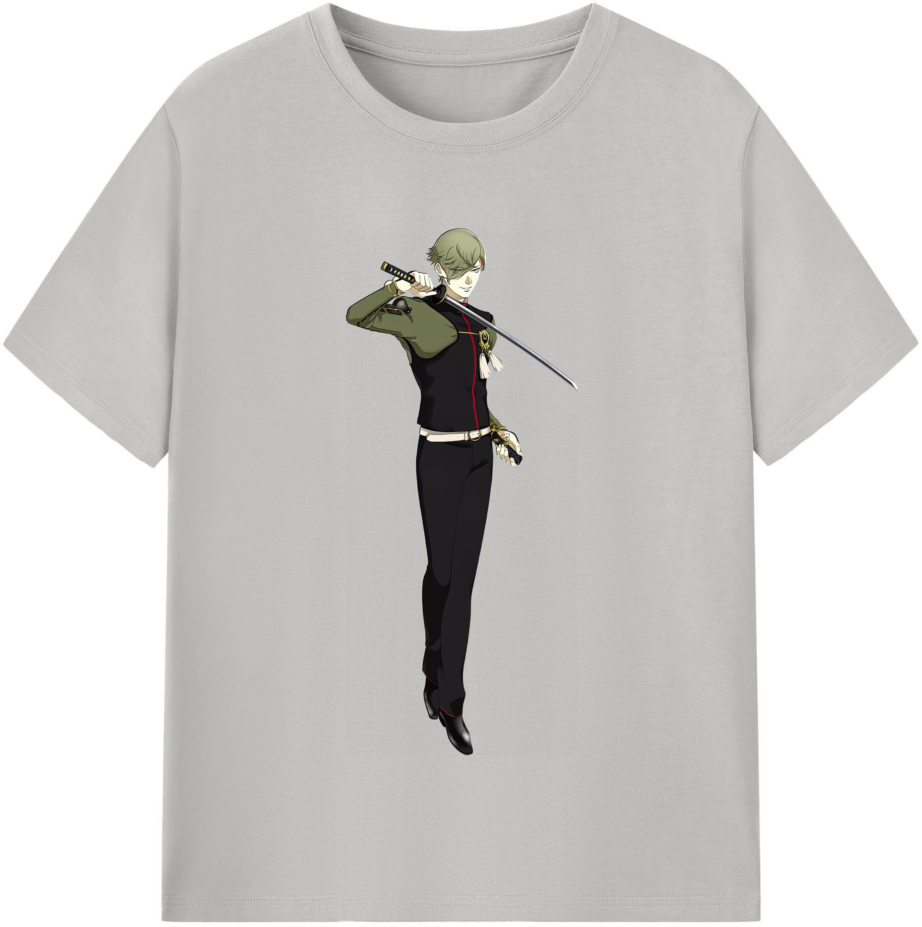 （画像用） 刀剣乱舞 Touken Ranbu 綿100％半袖Tシャツ（フロントプリント）