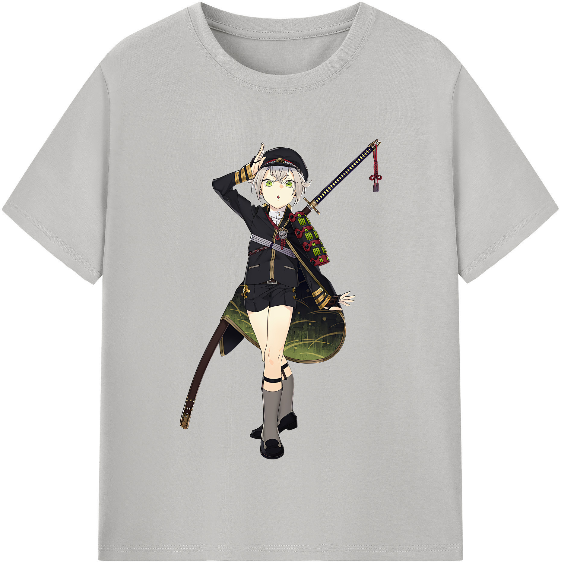 （画像用） 刀剣乱舞 Touken Ranbu 綿100％半袖Tシャツ（フロントプリント）