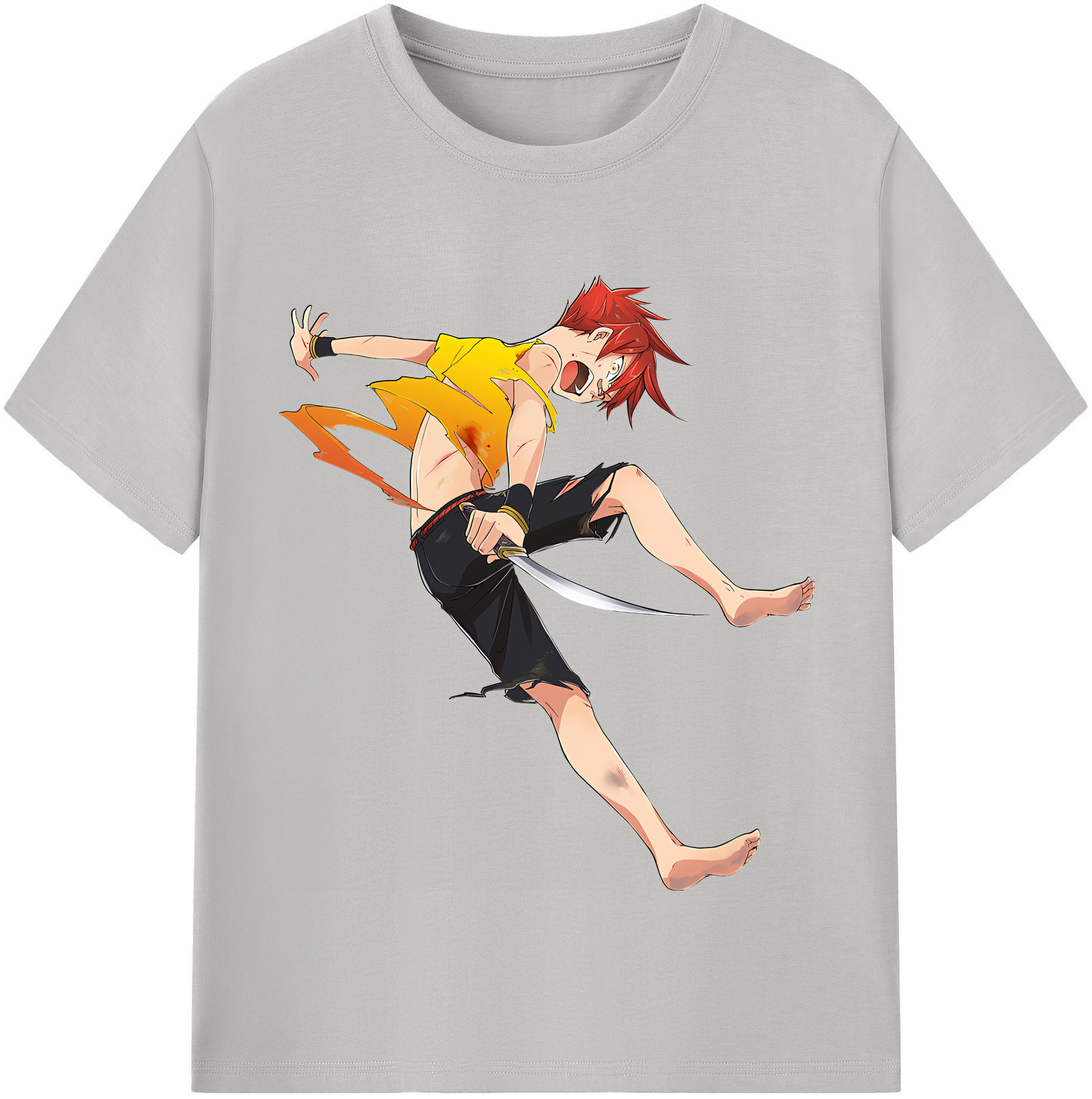 （画像用） 刀剣乱舞 Touken Ranbu 綿100％半袖Tシャツ（フロントプリント）