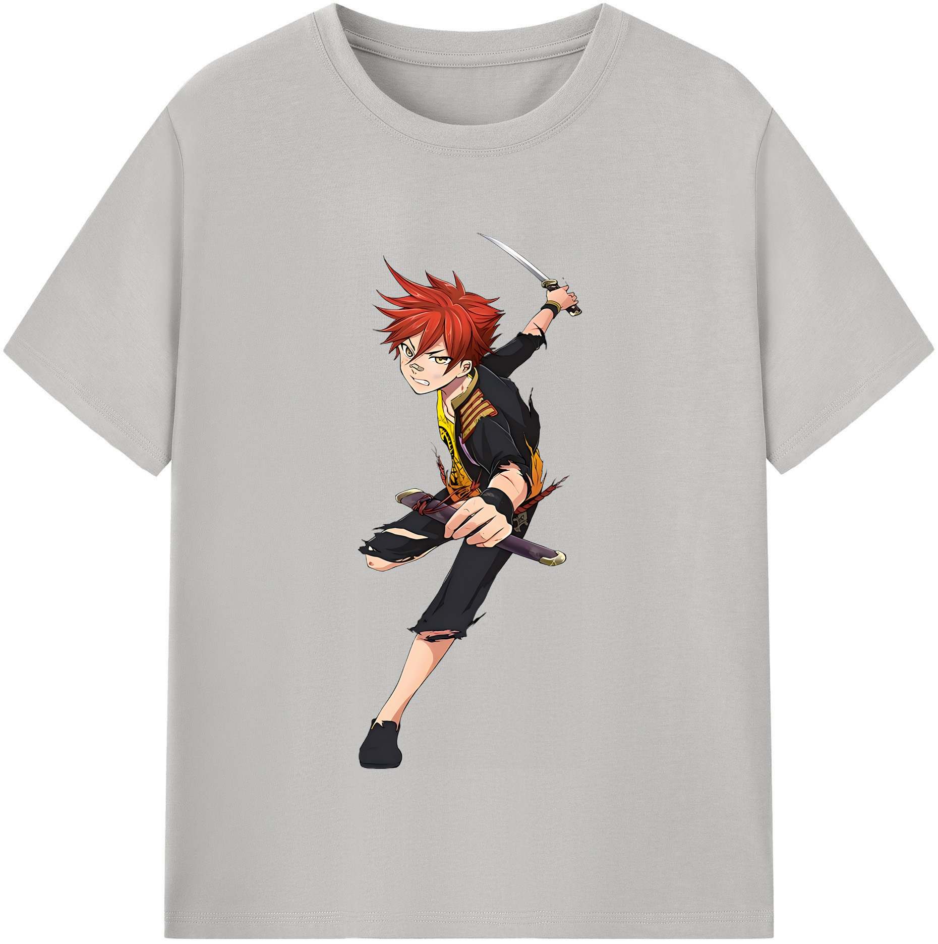 （画像用） 刀剣乱舞 Touken Ranbu 綿100％半袖Tシャツ（フロントプリント）