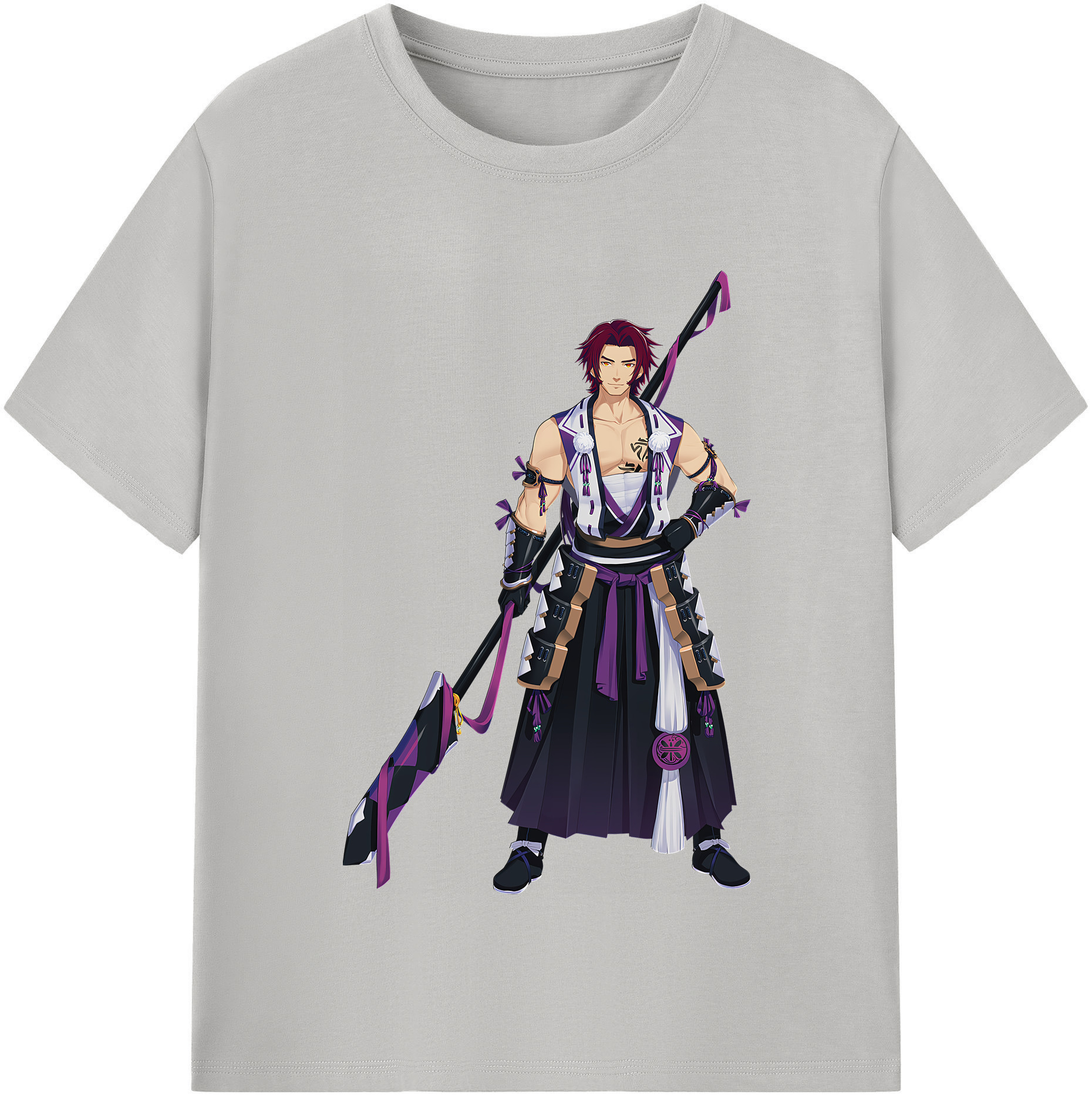 （画像用） 刀剣乱舞 Touken Ranbu 綿100％半袖Tシャツ（フロントプリント）