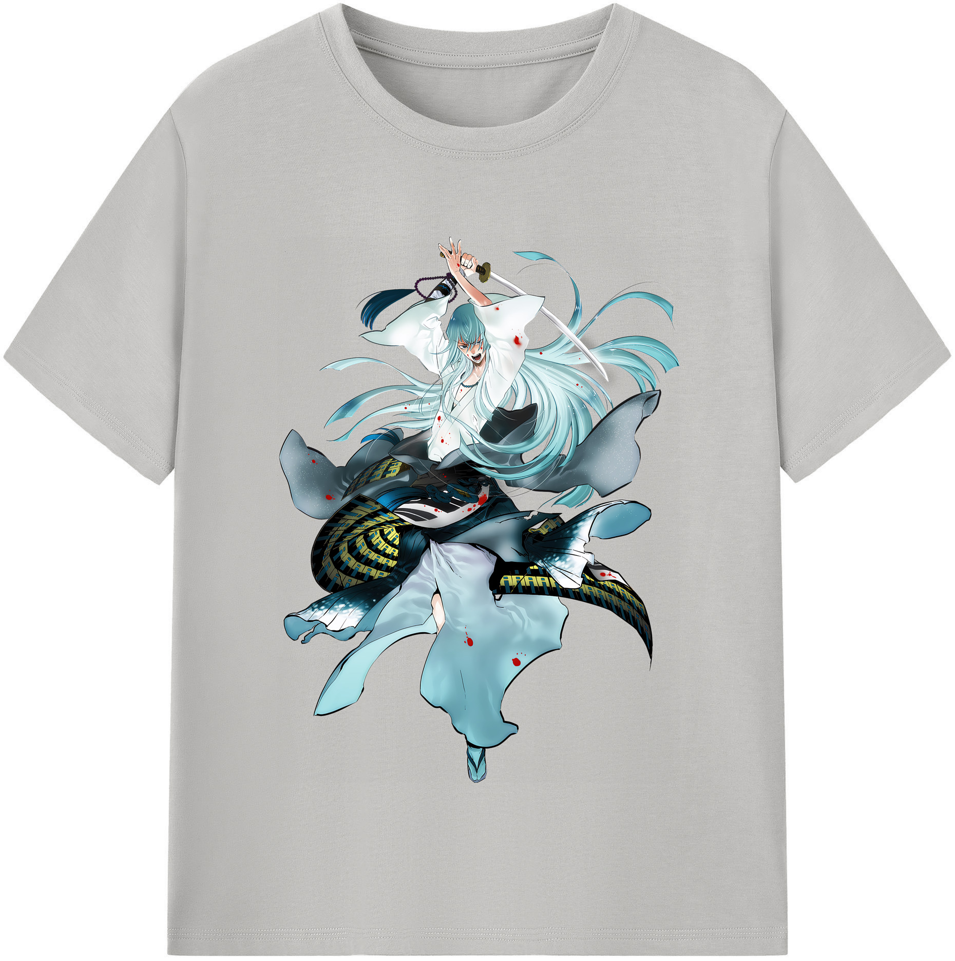 （画像用） 刀剣乱舞 Touken Ranbu 綿100％半袖Tシャツ（フロントプリント）