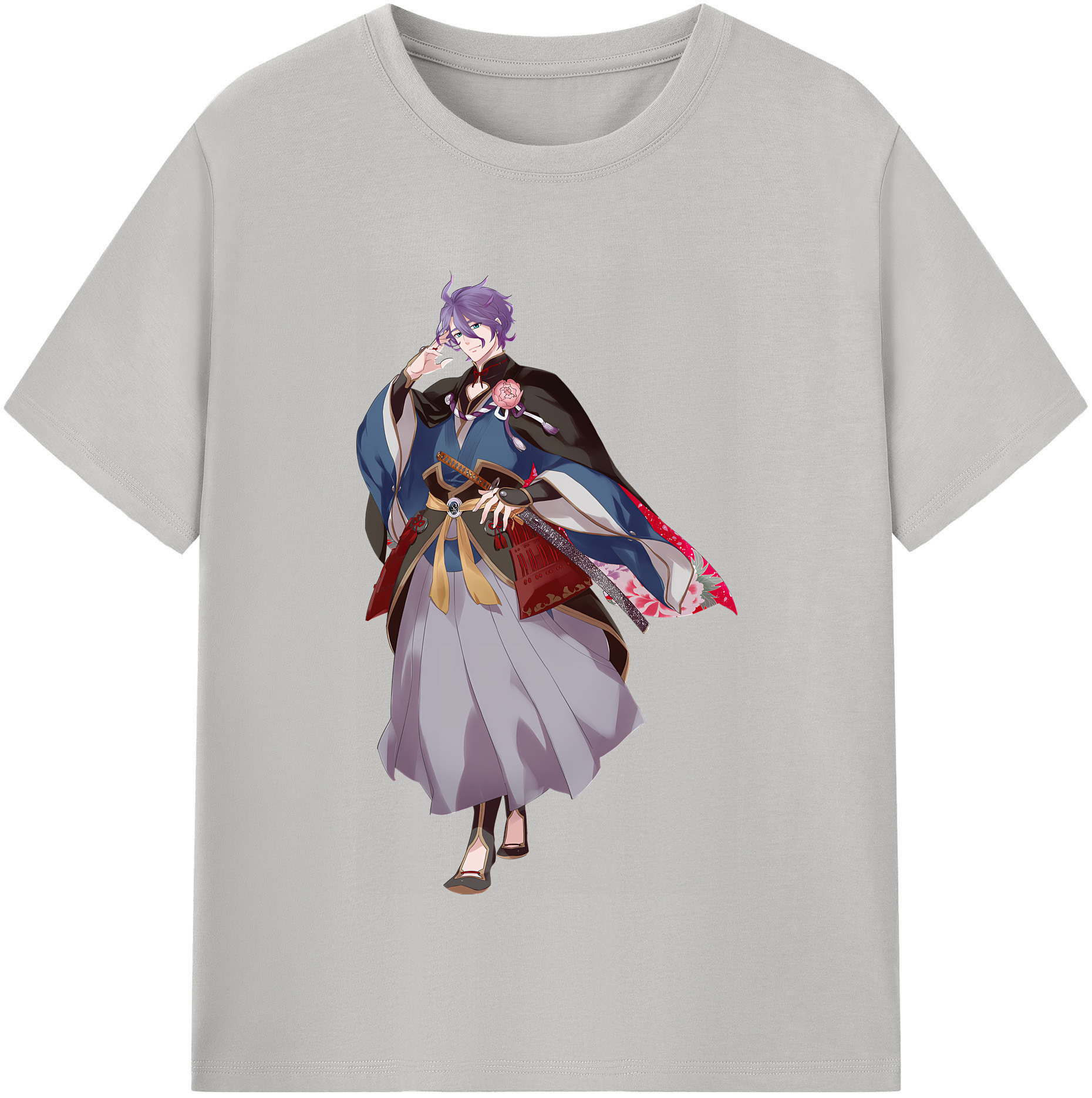 （画像用） 刀剣乱舞 Touken Ranbu 綿100％半袖Tシャツ（フロントプリント）