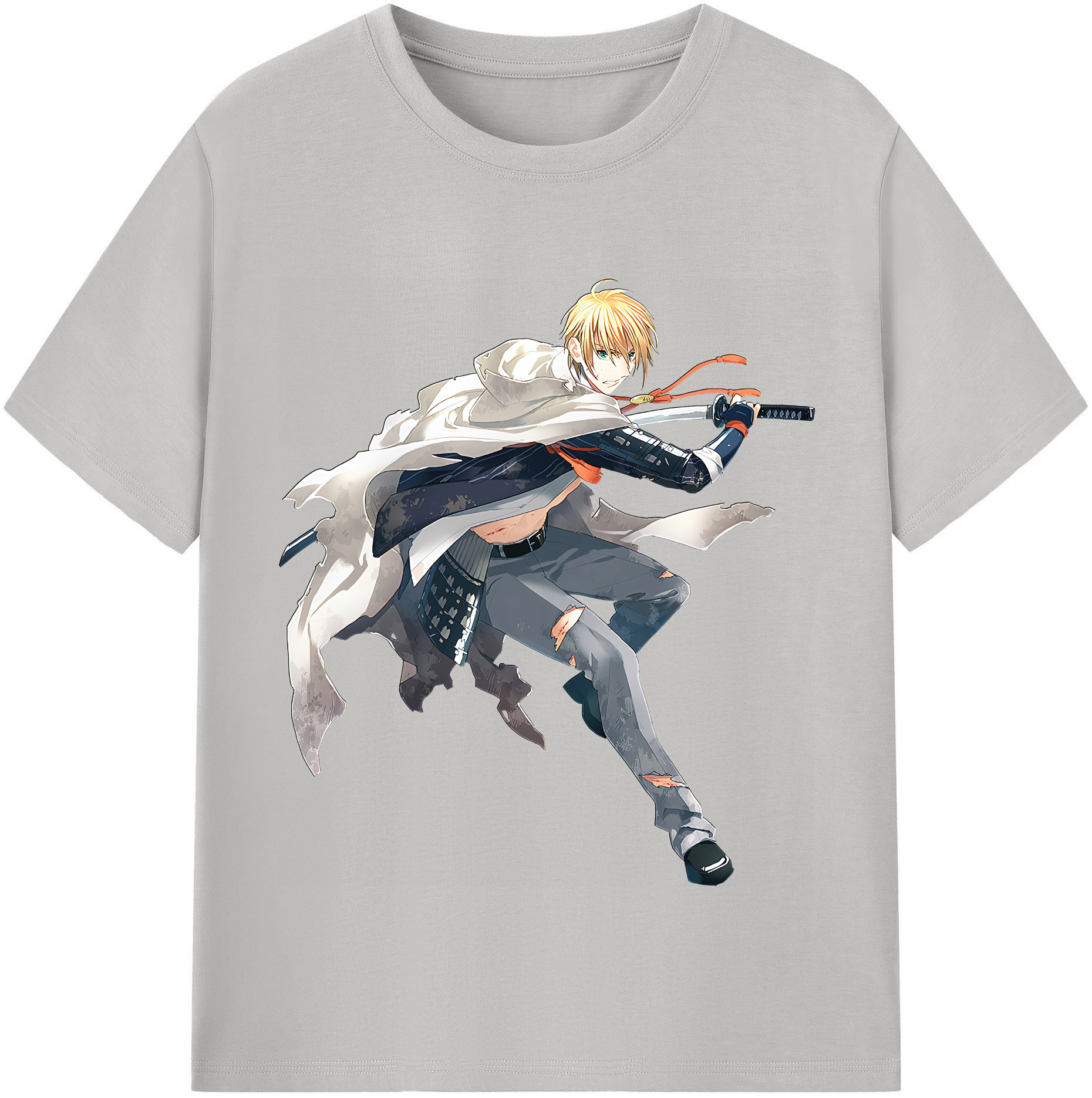 （画像用） 刀剣乱舞 Touken Ranbu 綿100％半袖Tシャツ（フロントプリント）