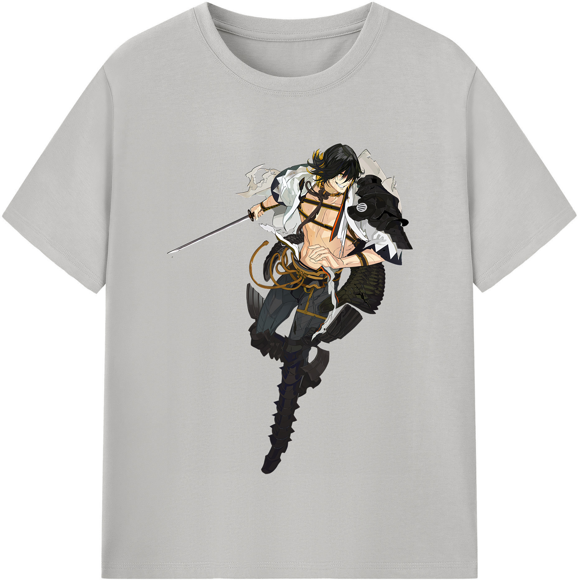（画像用） 刀剣乱舞 Touken Ranbu 綿100％半袖Tシャツ（フロントプリント）