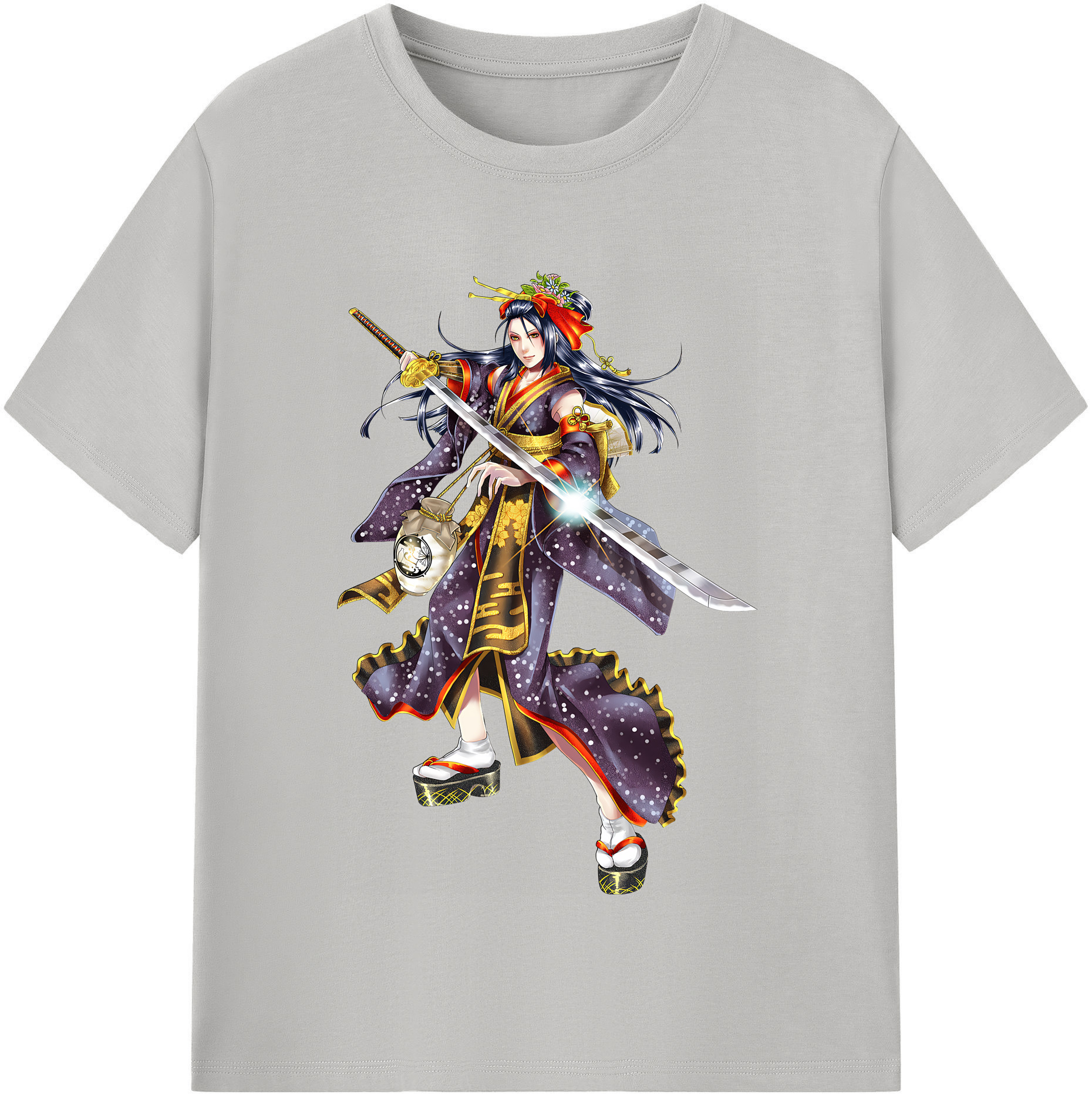 （画像用） 刀剣乱舞 Touken Ranbu 綿100％半袖Tシャツ（フロントプリント）